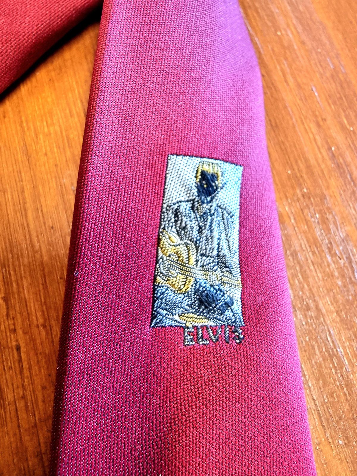 Vintage Elvis Thin Tie