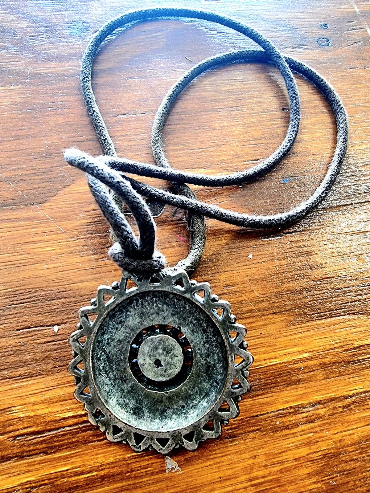 Vintage 80's Pendant Necklace