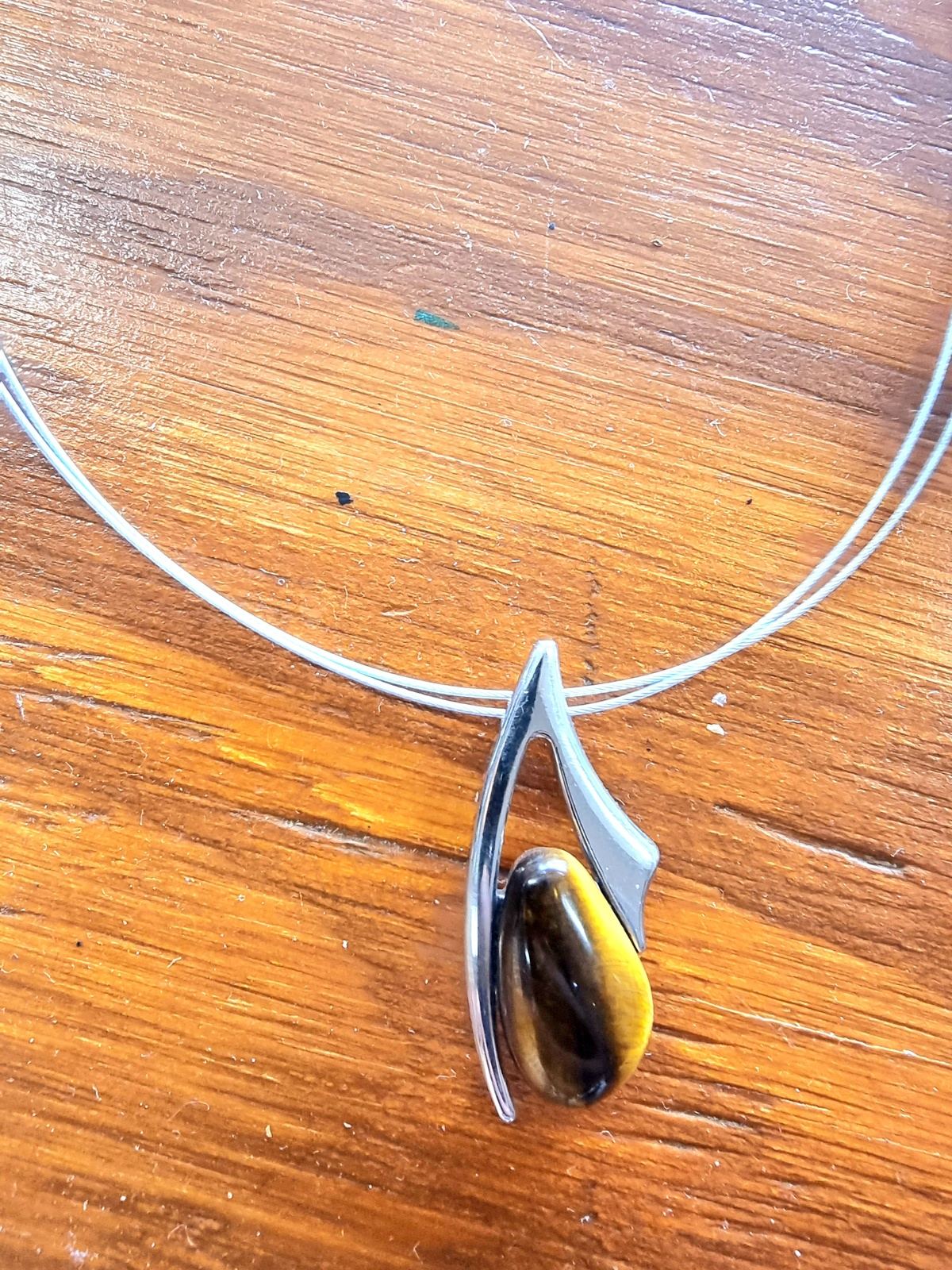 Vintage 80's Pendant Necklace