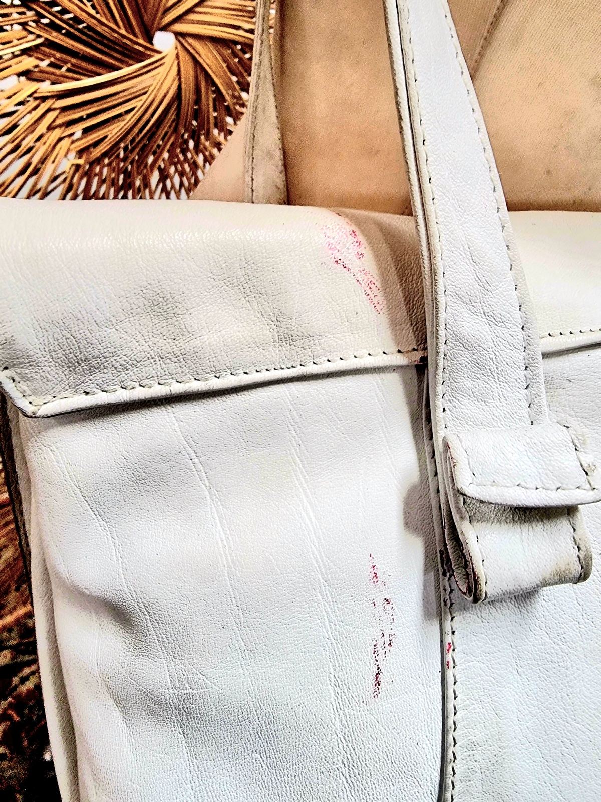 Vintage 1980's Tote Shoulder Bag