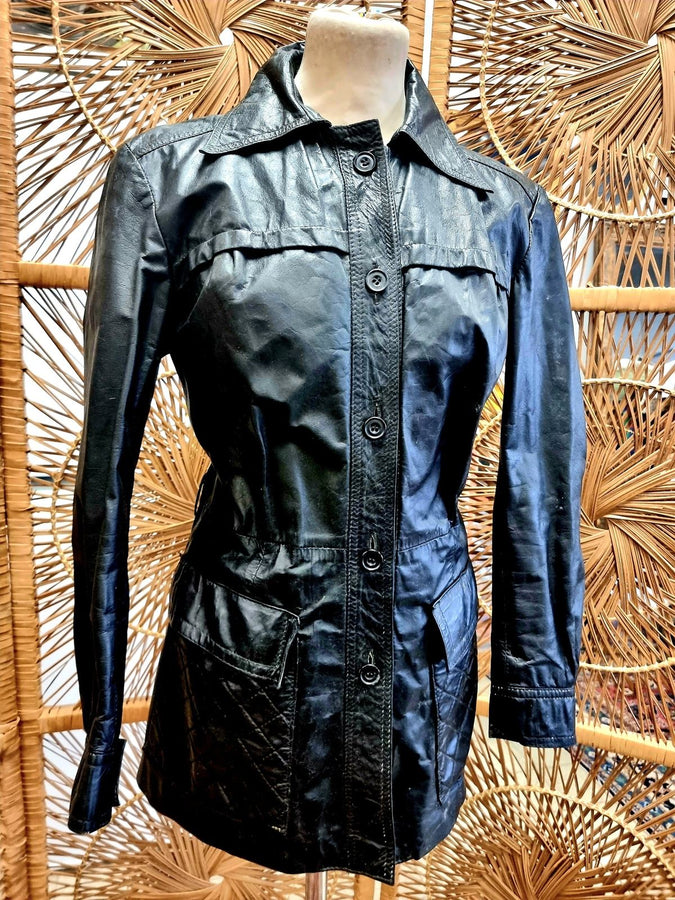 Vintage 70s / 80s Highway Leather Jacket