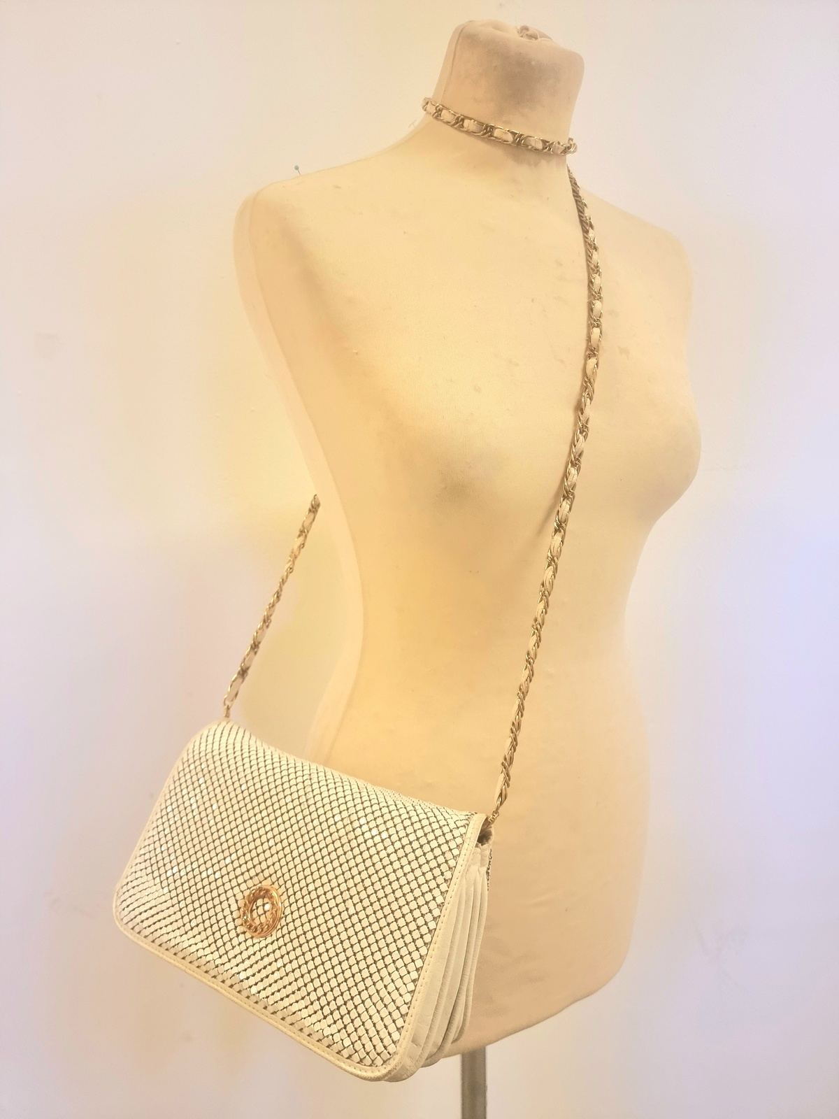 Vintage Sequin 80s Shoulder Bag & Clutch