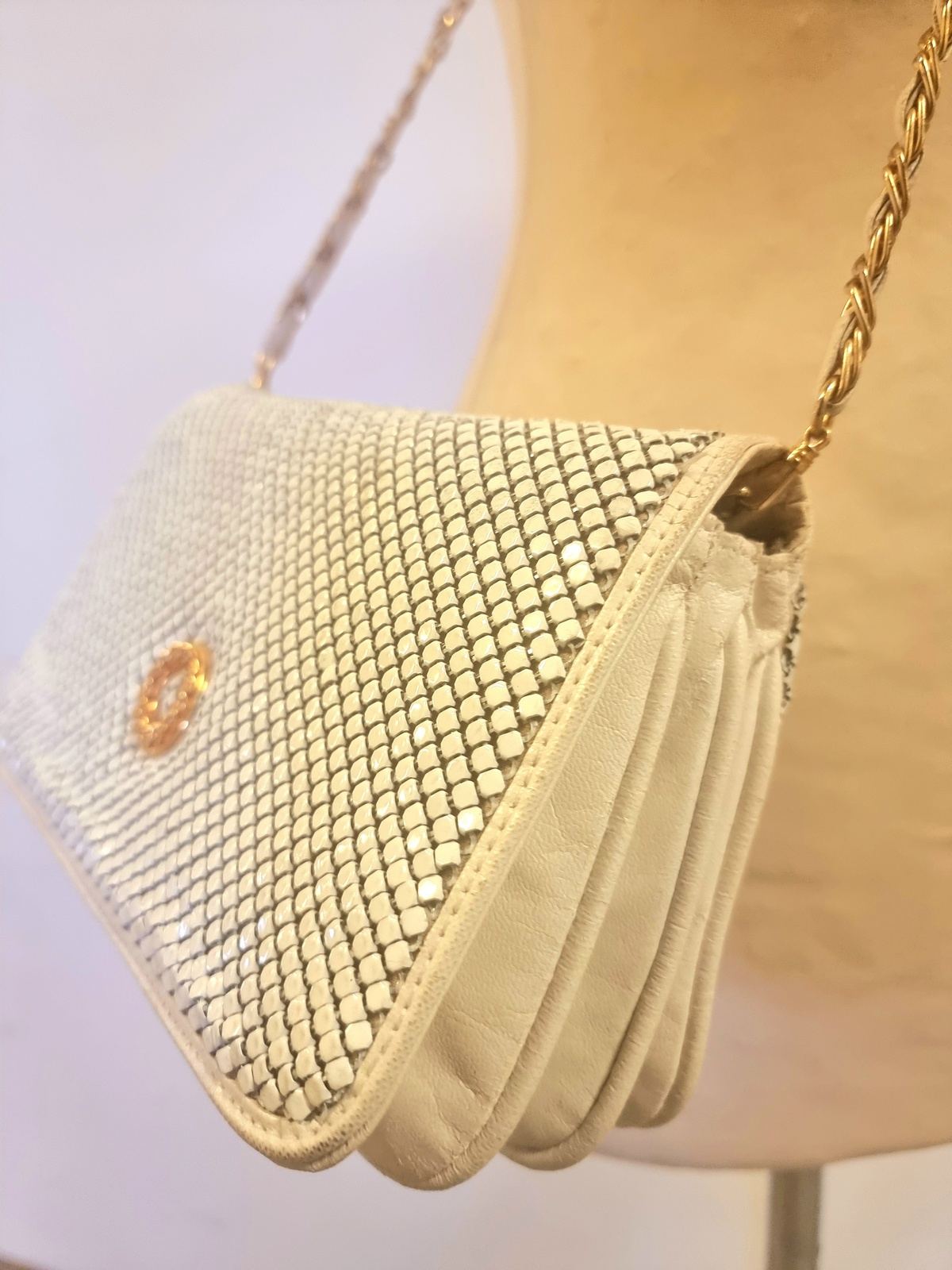 Vintage Sequin 80s Shoulder Bag & Clutch