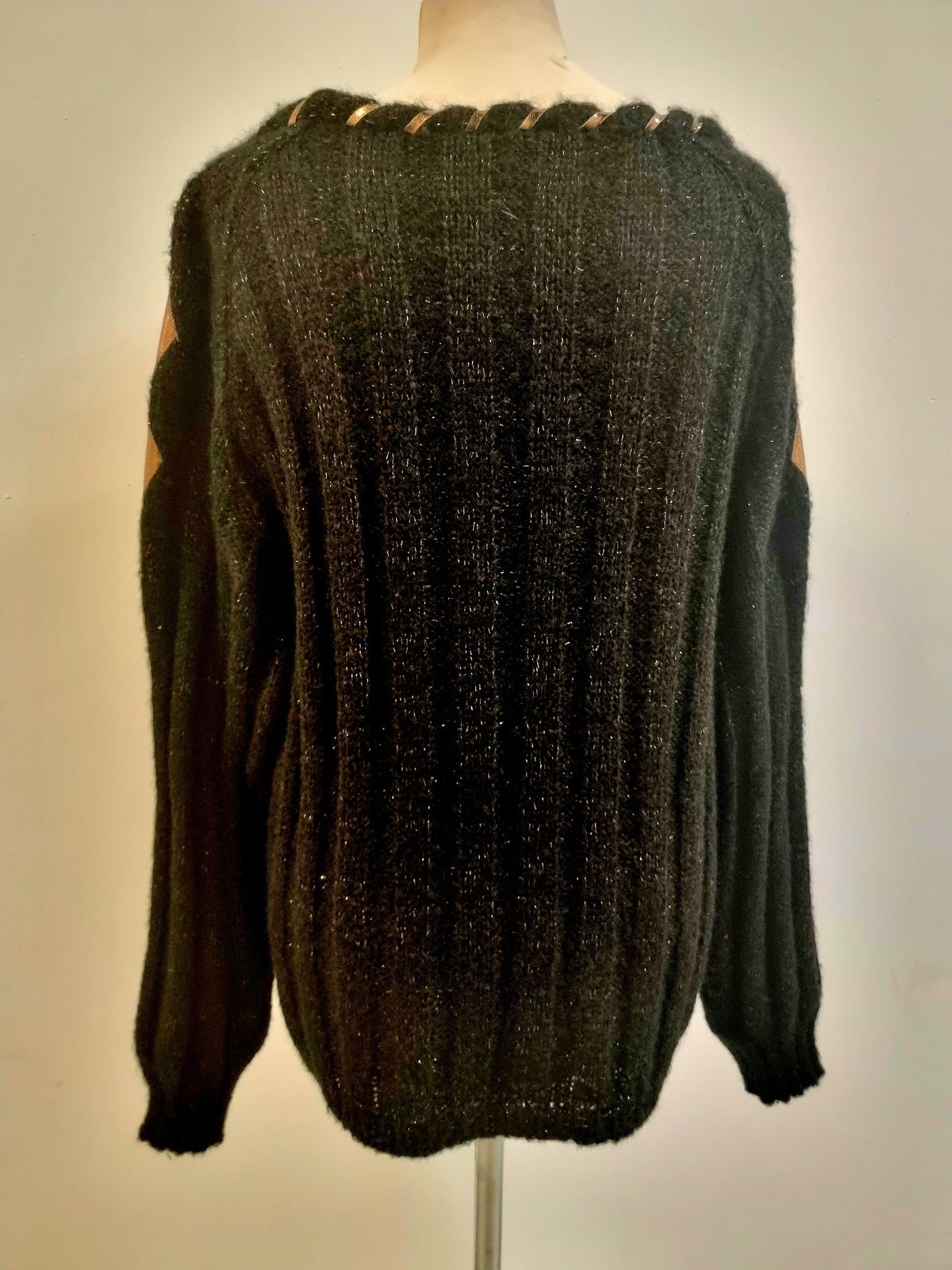 Vintage 80s Glitter Linea H "Made in Italy " Sweater Jumper