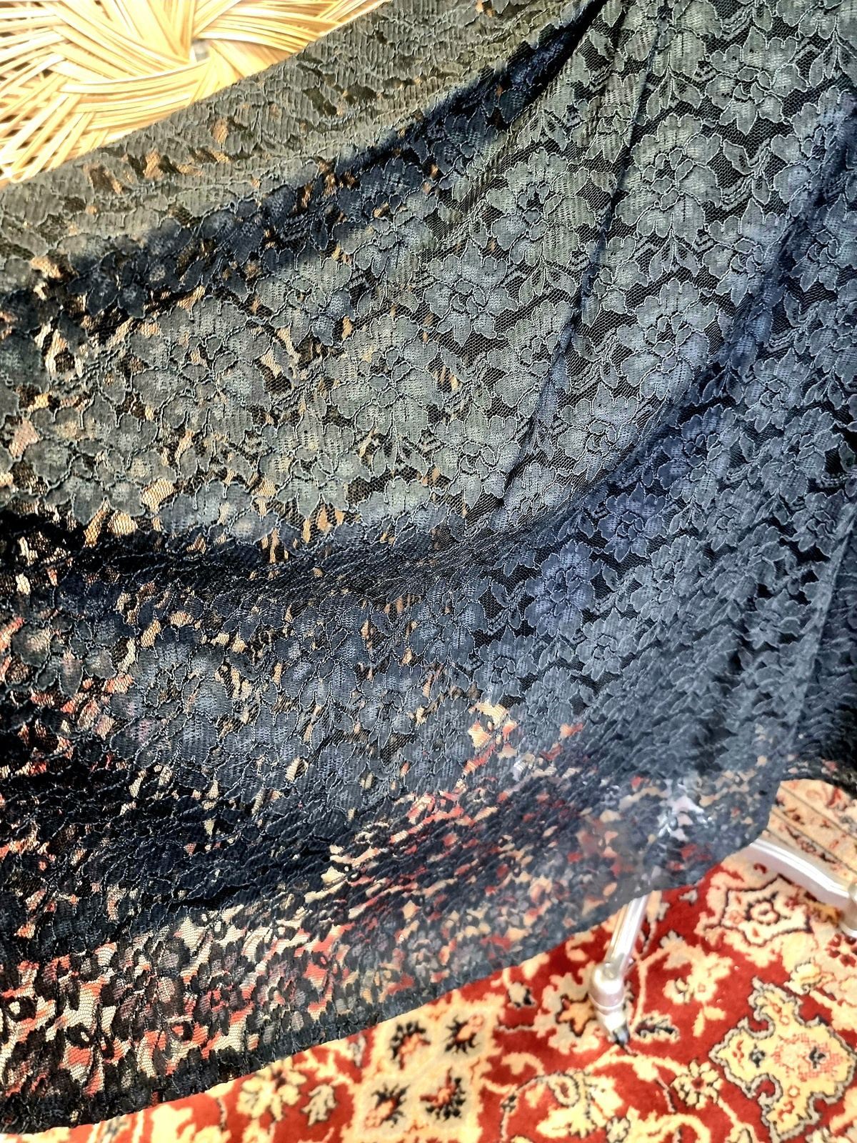 Vintage 80's Crèation Chou Chou Lace Dress