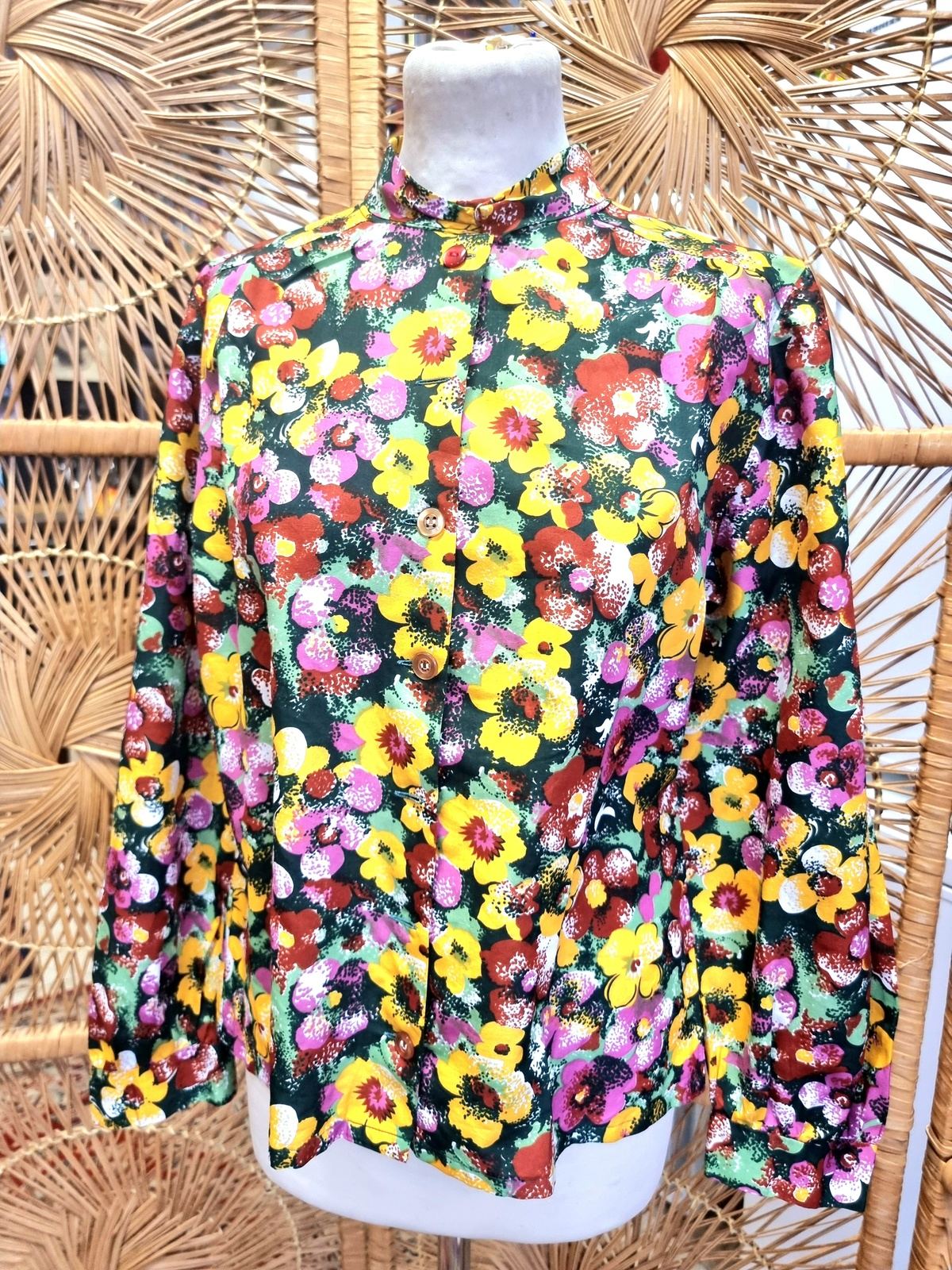 Vintage 70's Floral Shirt
