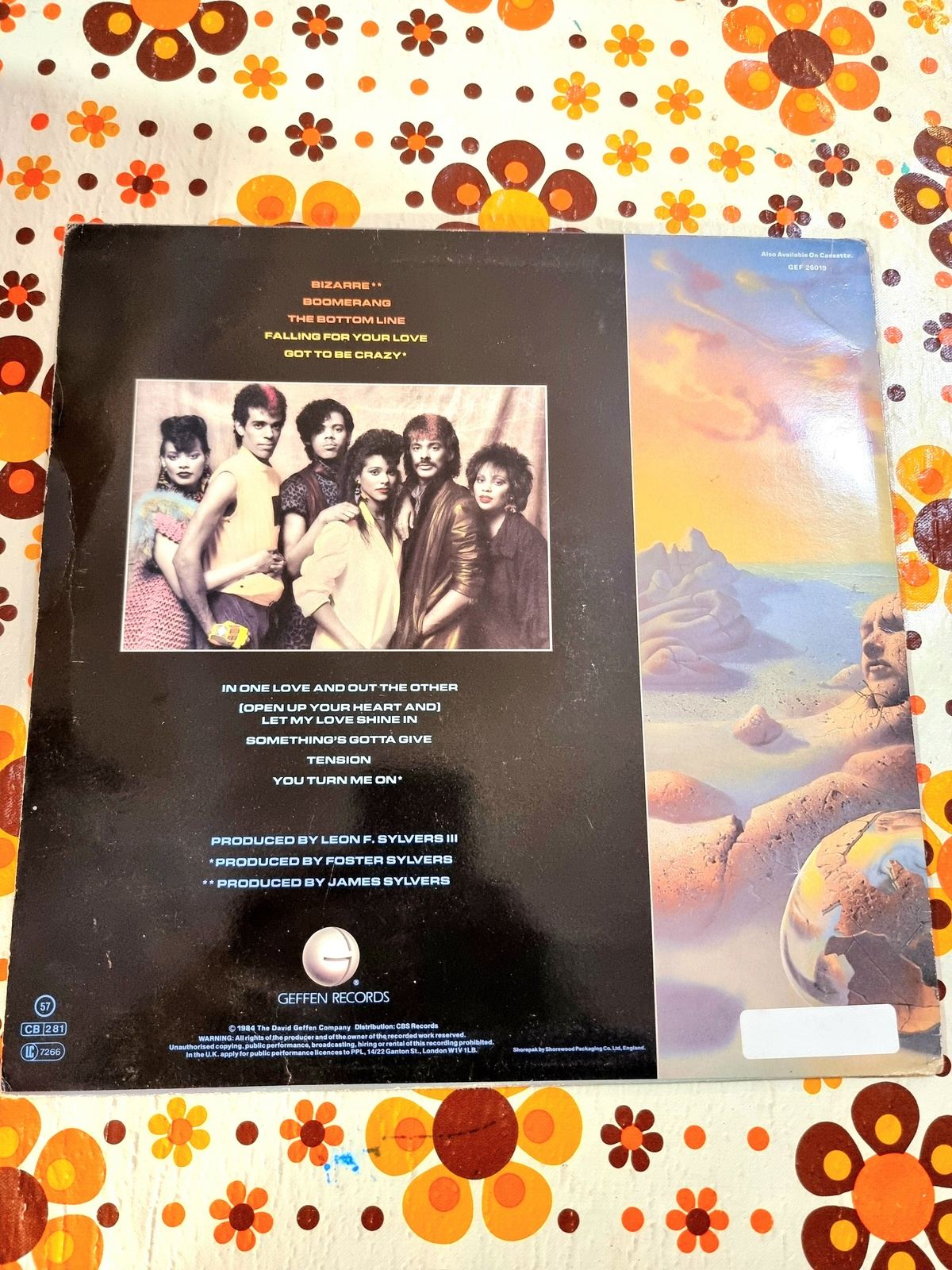 The Sylvers – Bizarre Vinyl Record