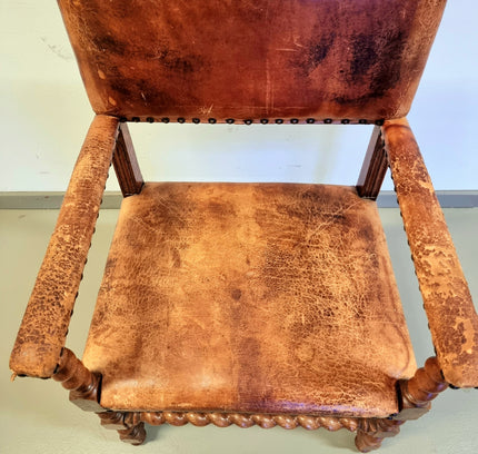 Antique Spanish Colonial Armchair