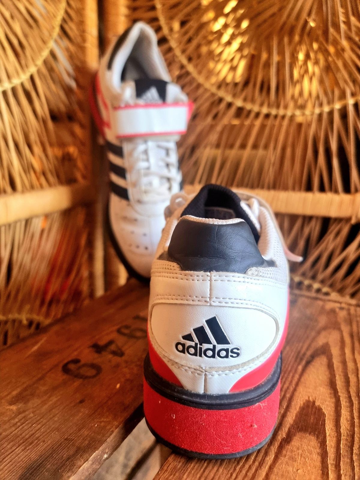 Vintage 90s Olympic Weight Lifting Adidas Trainers