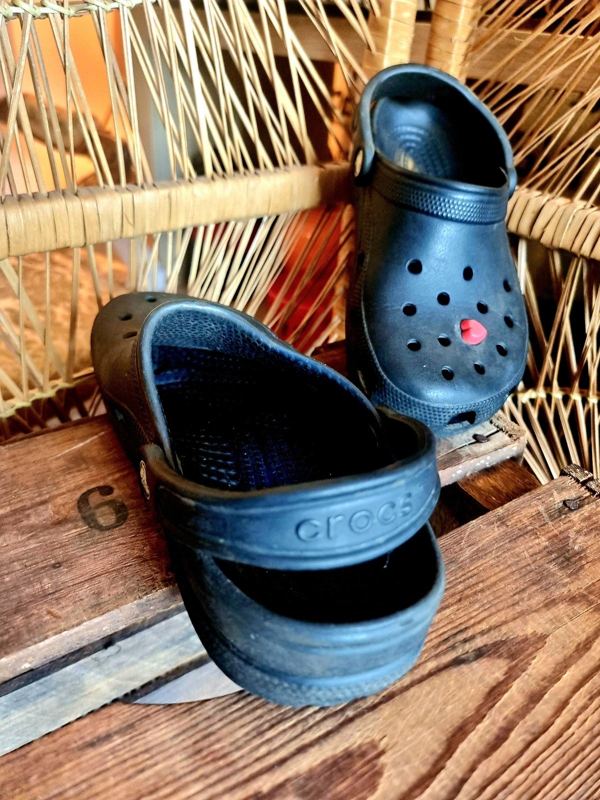 Croc sandals