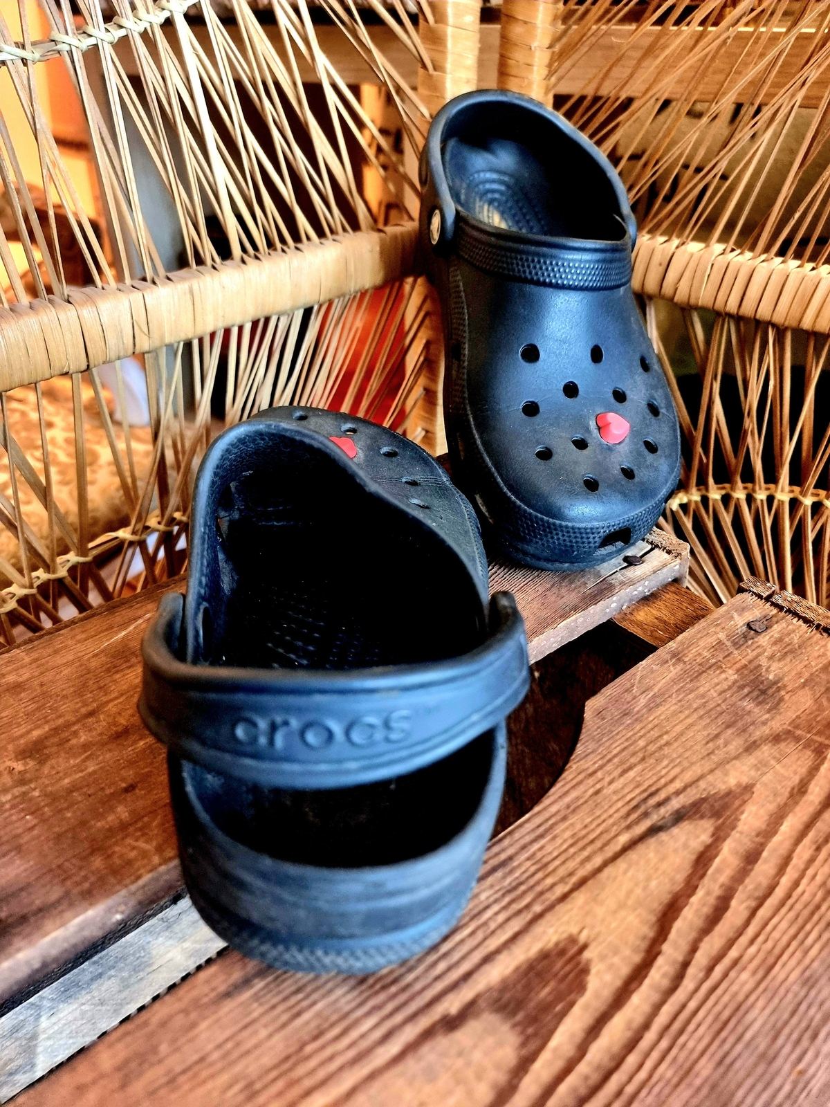 Croc sandals