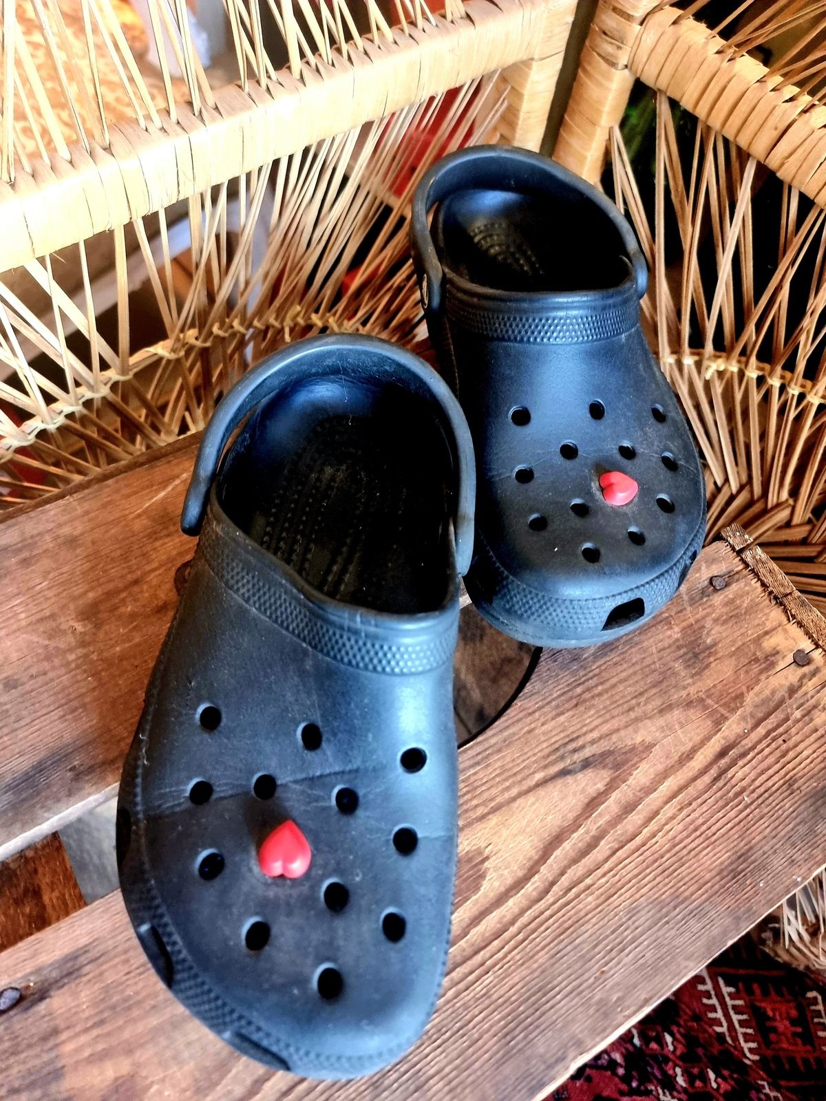Croc sandals
