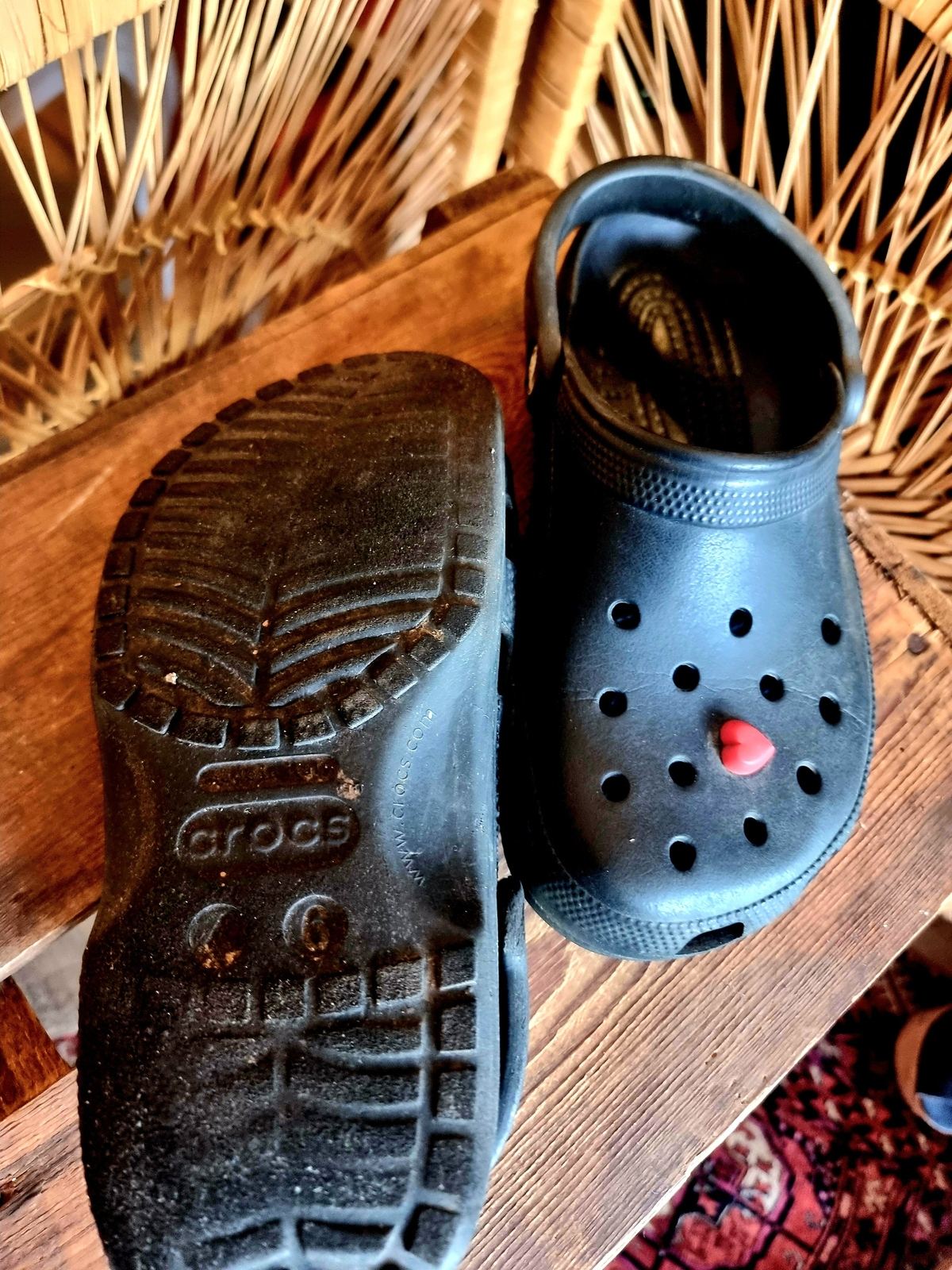 Croc sandals