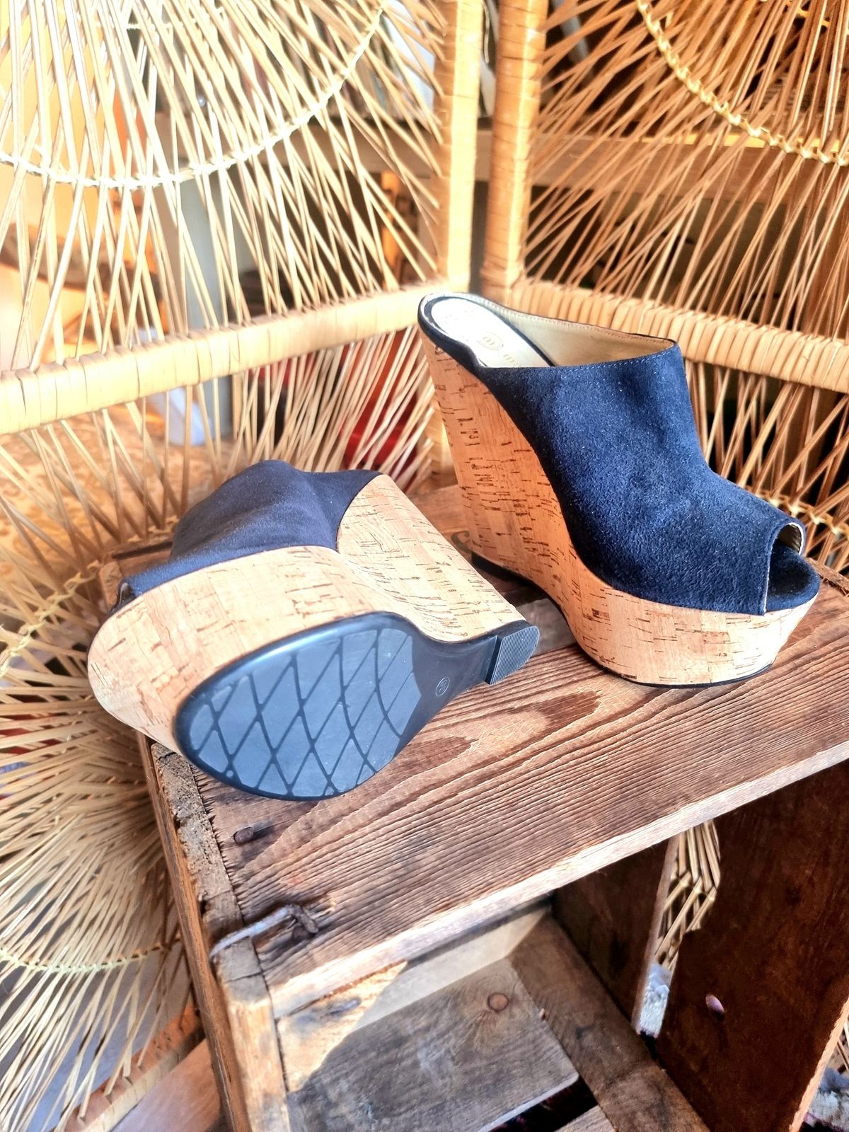 Wedge heels