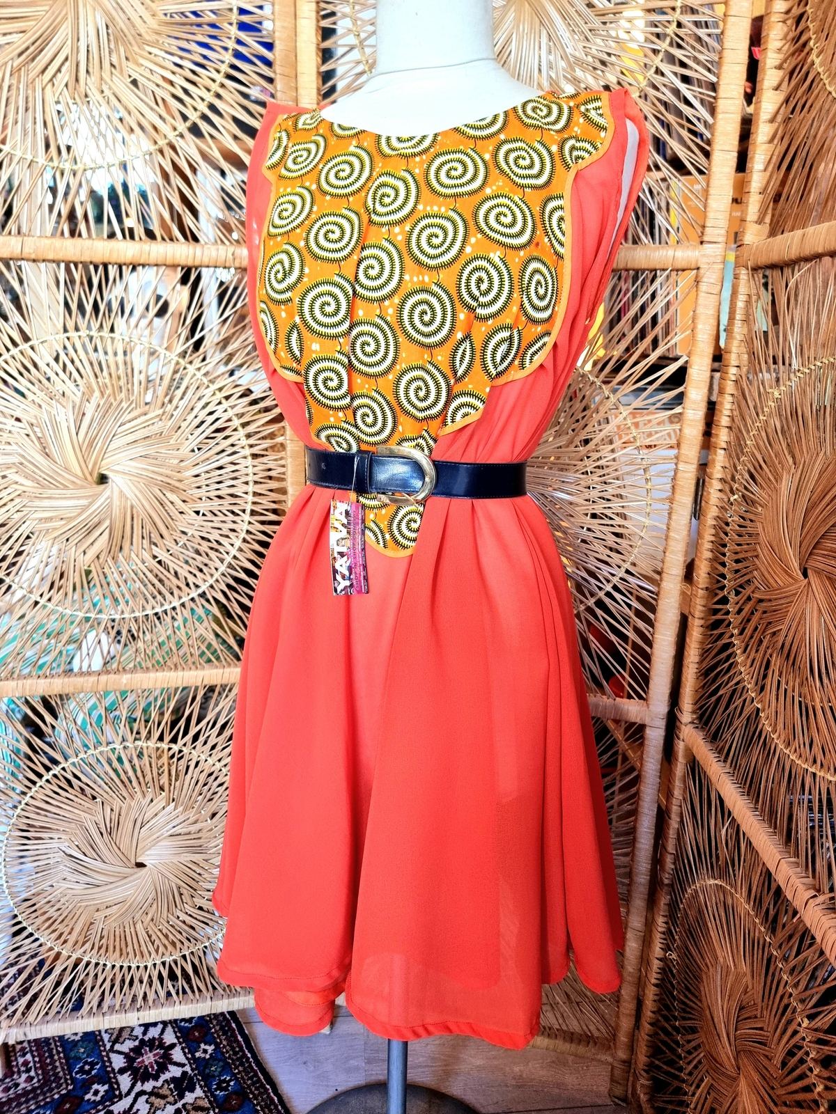 Brand New Oversize African Print Dress