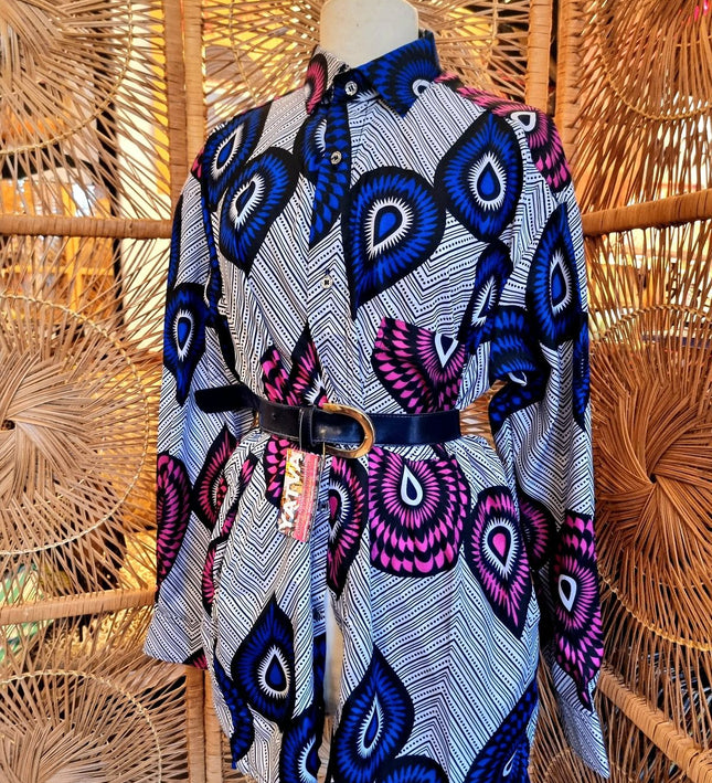 African Shirt Dress