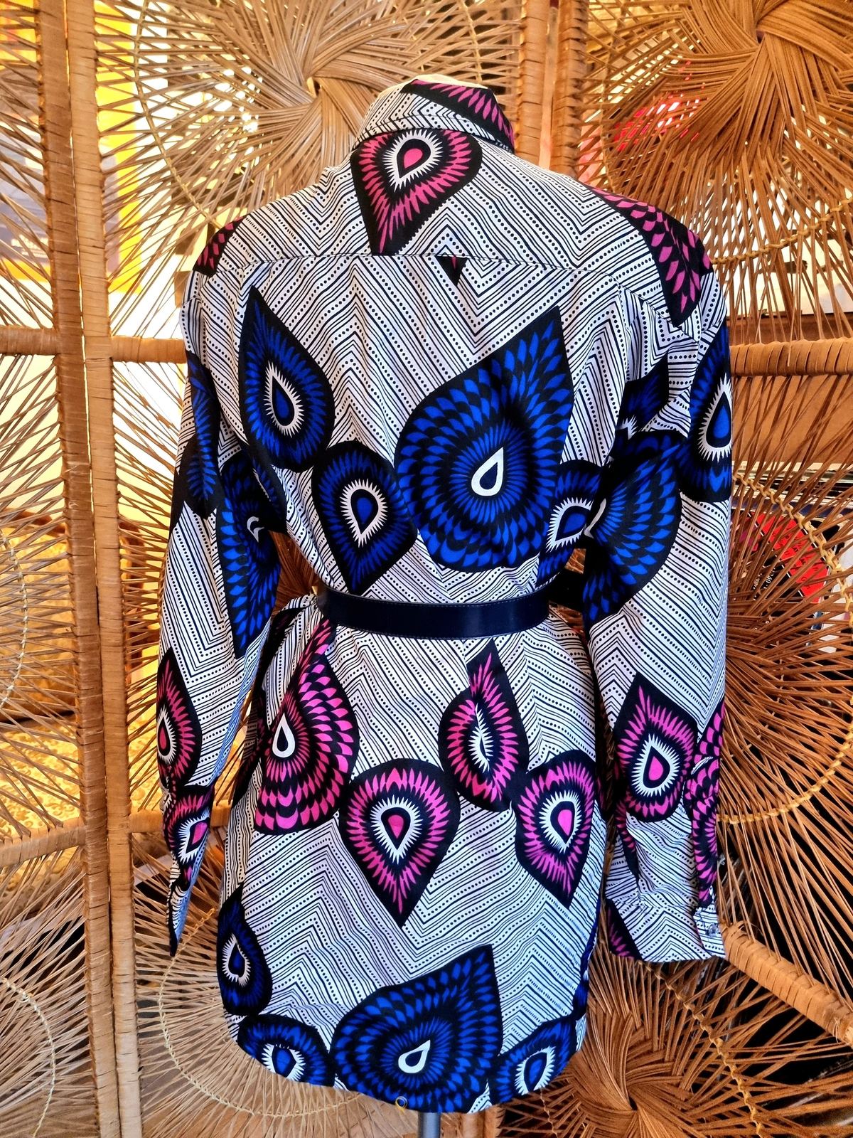 African Shirt Dress