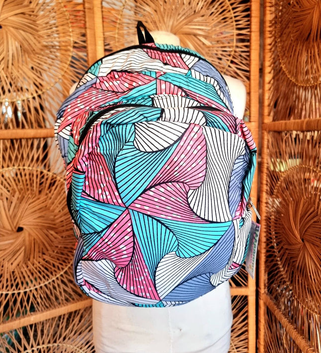 Brand New Ankara Vilsco Fabric Backpack