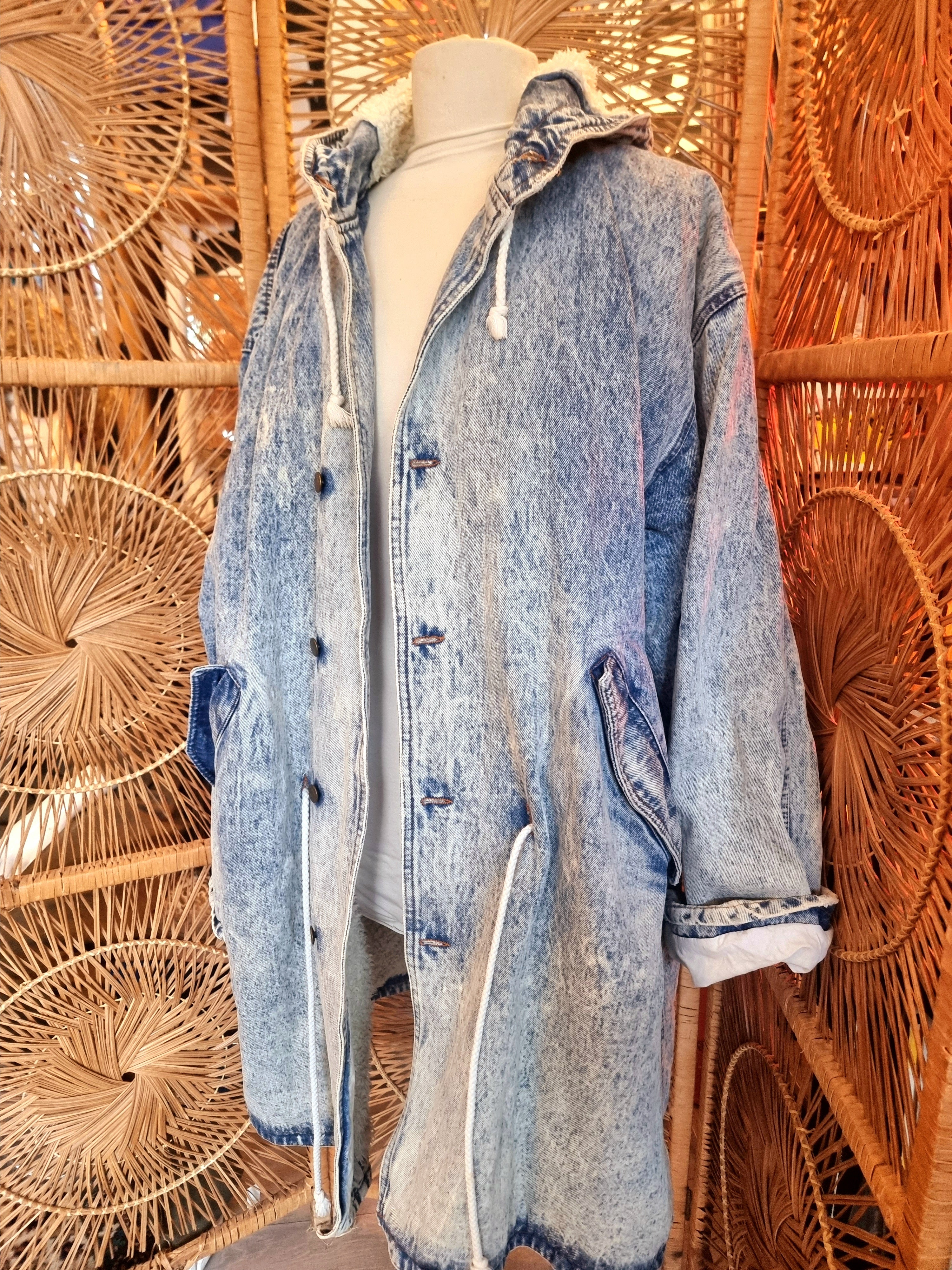 Denim coat