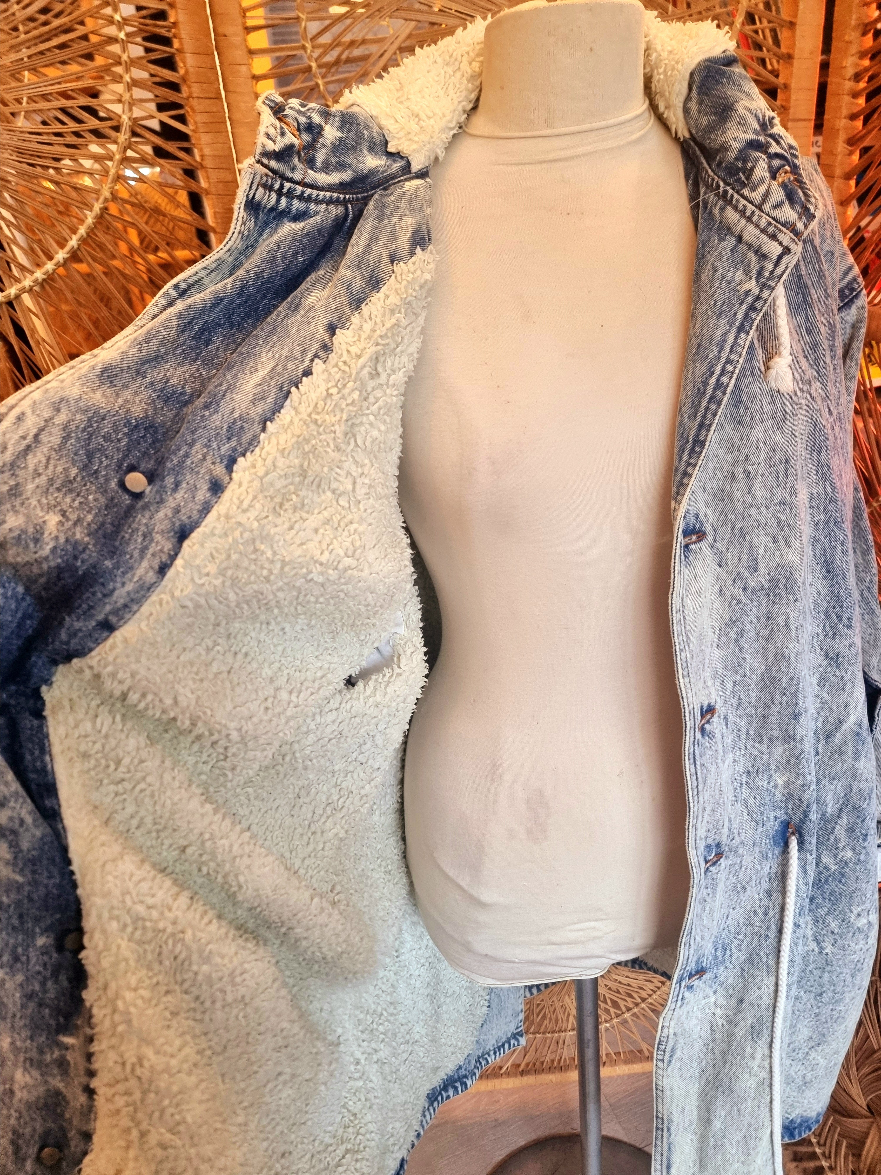 Denim coat