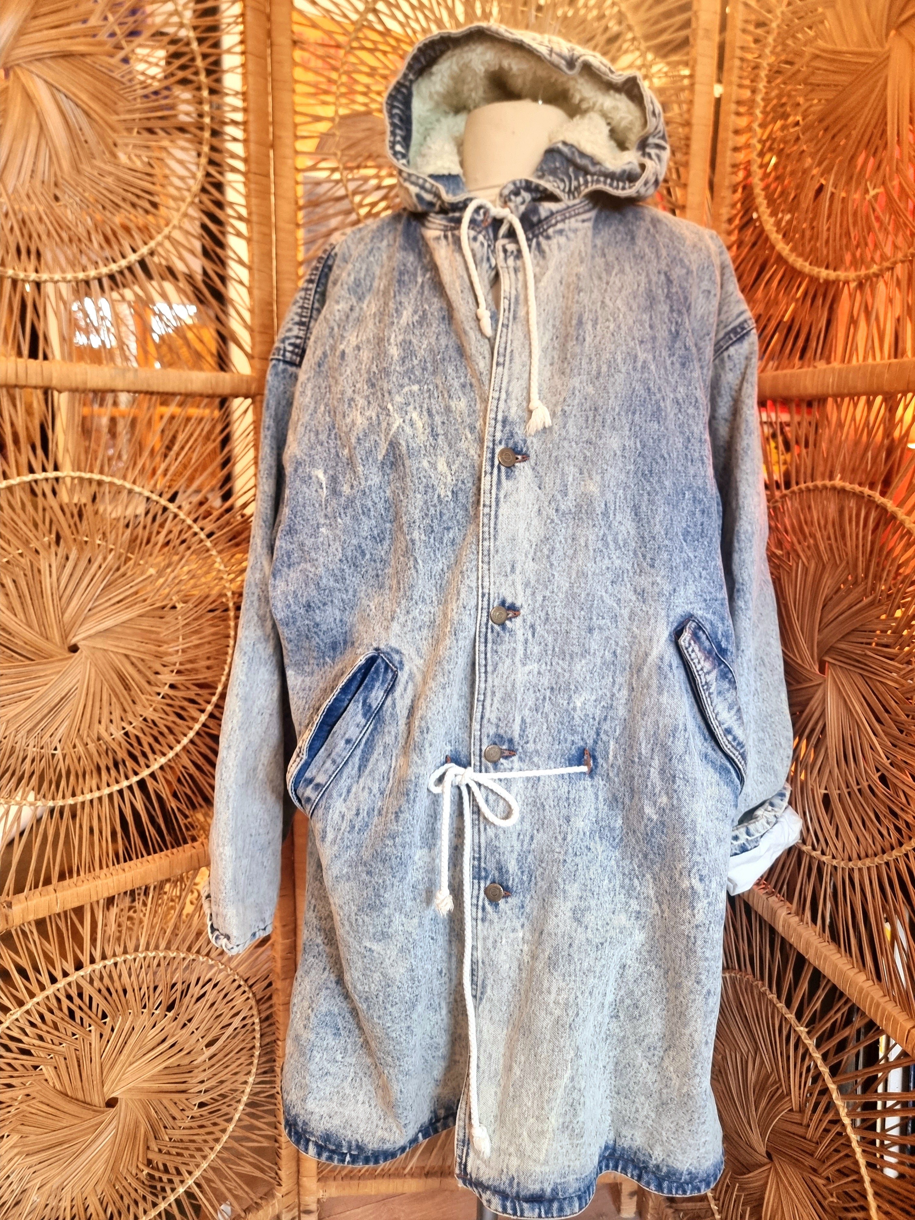 Denim coat