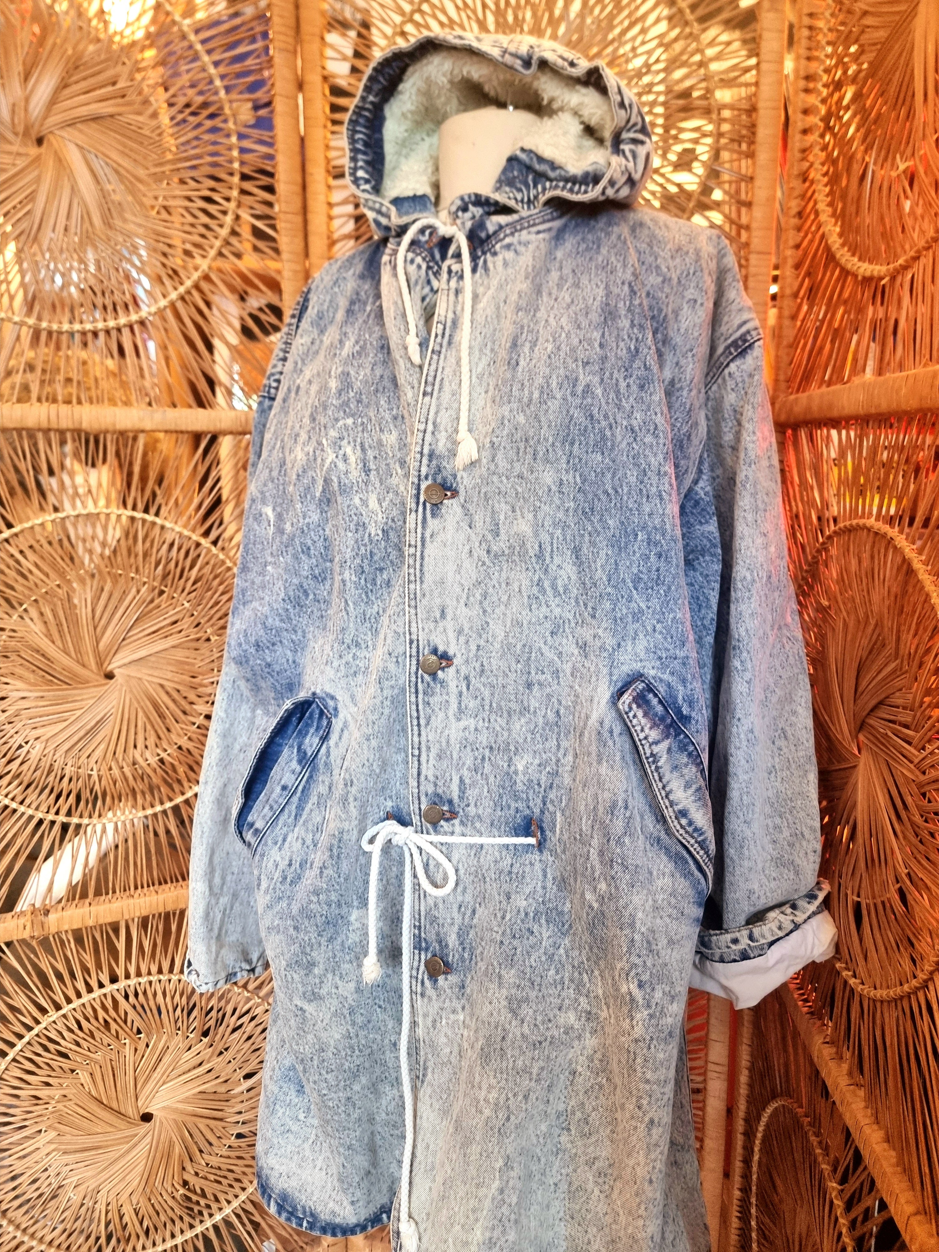 Denim coat