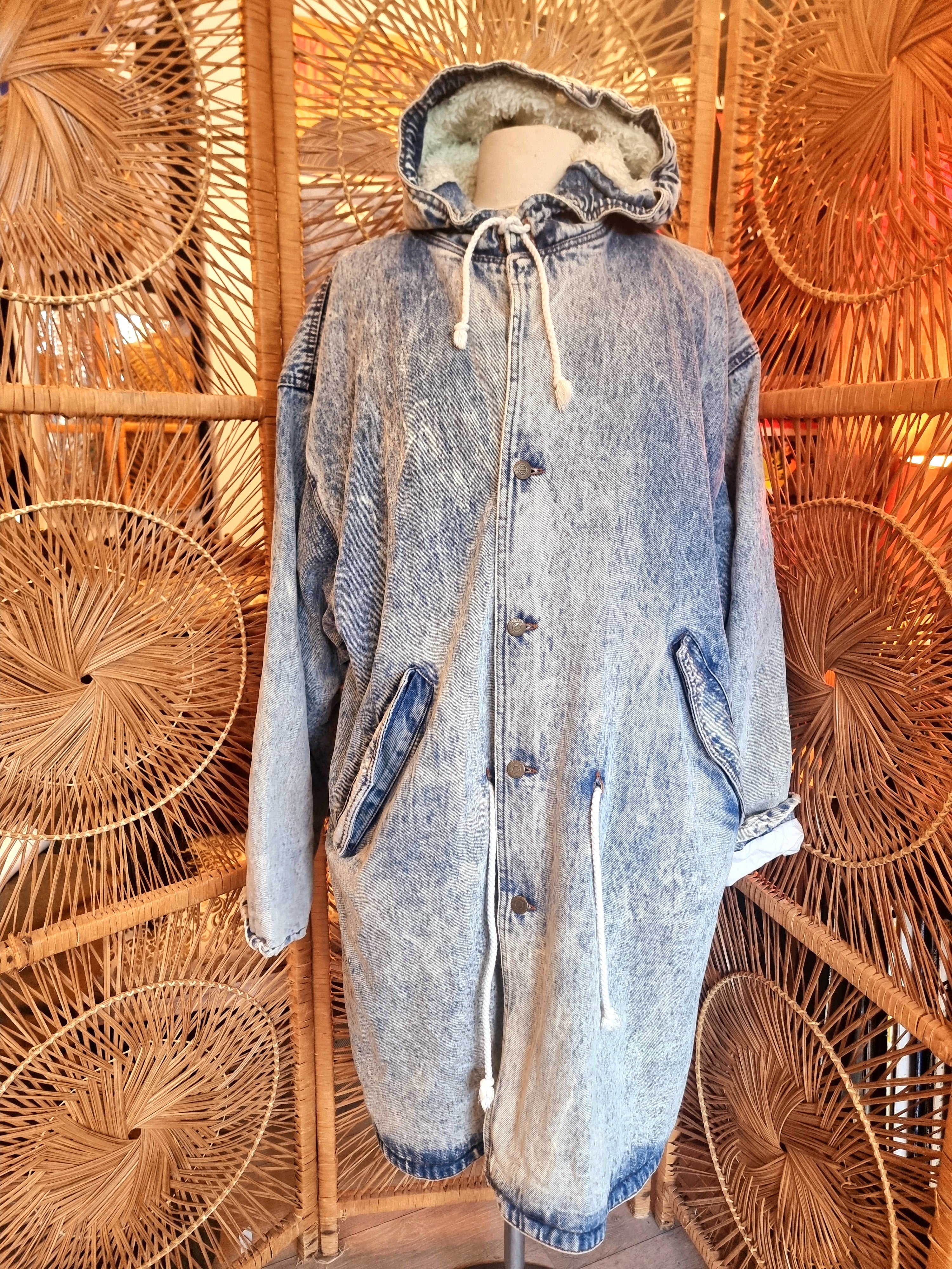 Denim coat