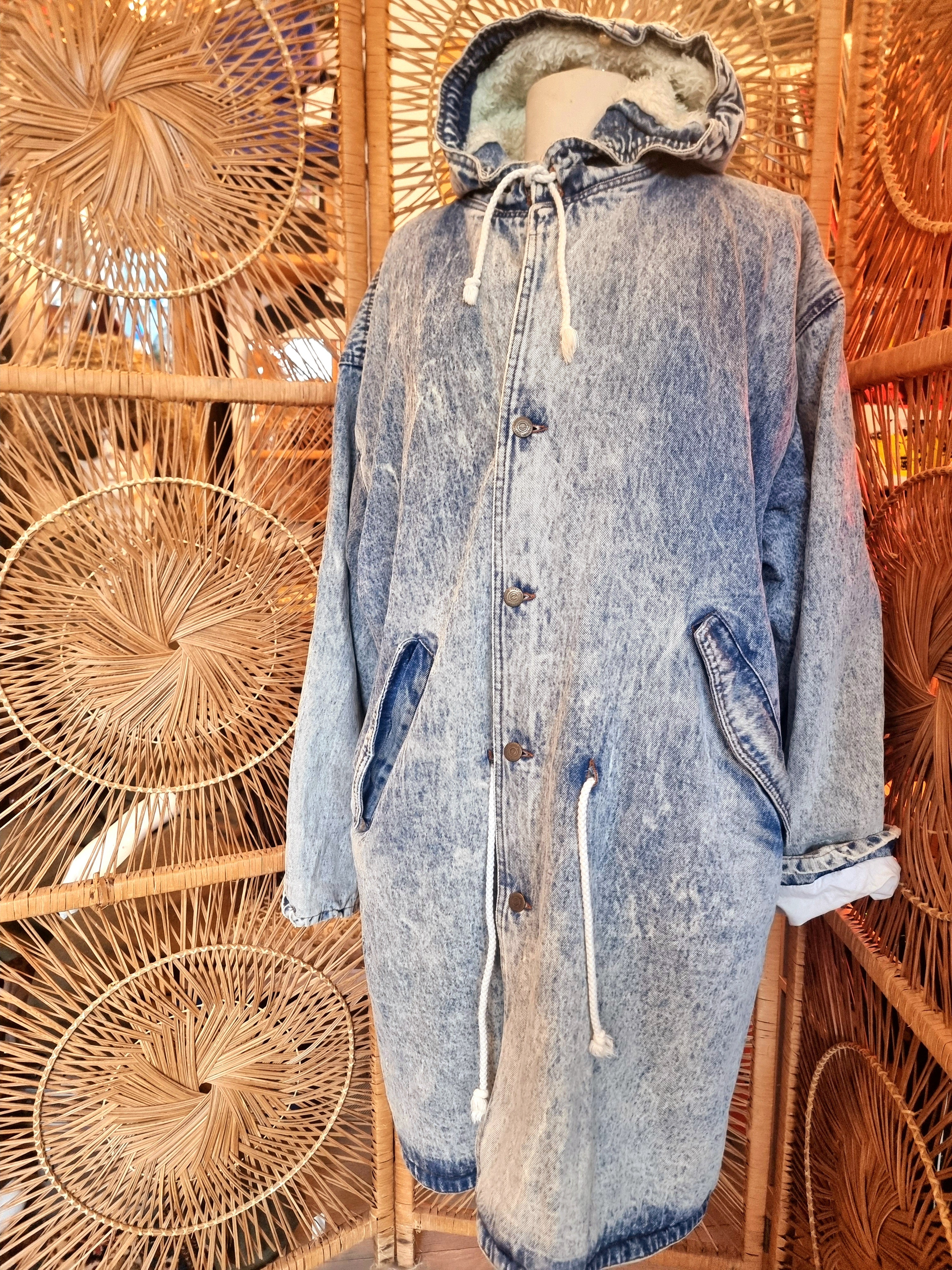 Denim coat