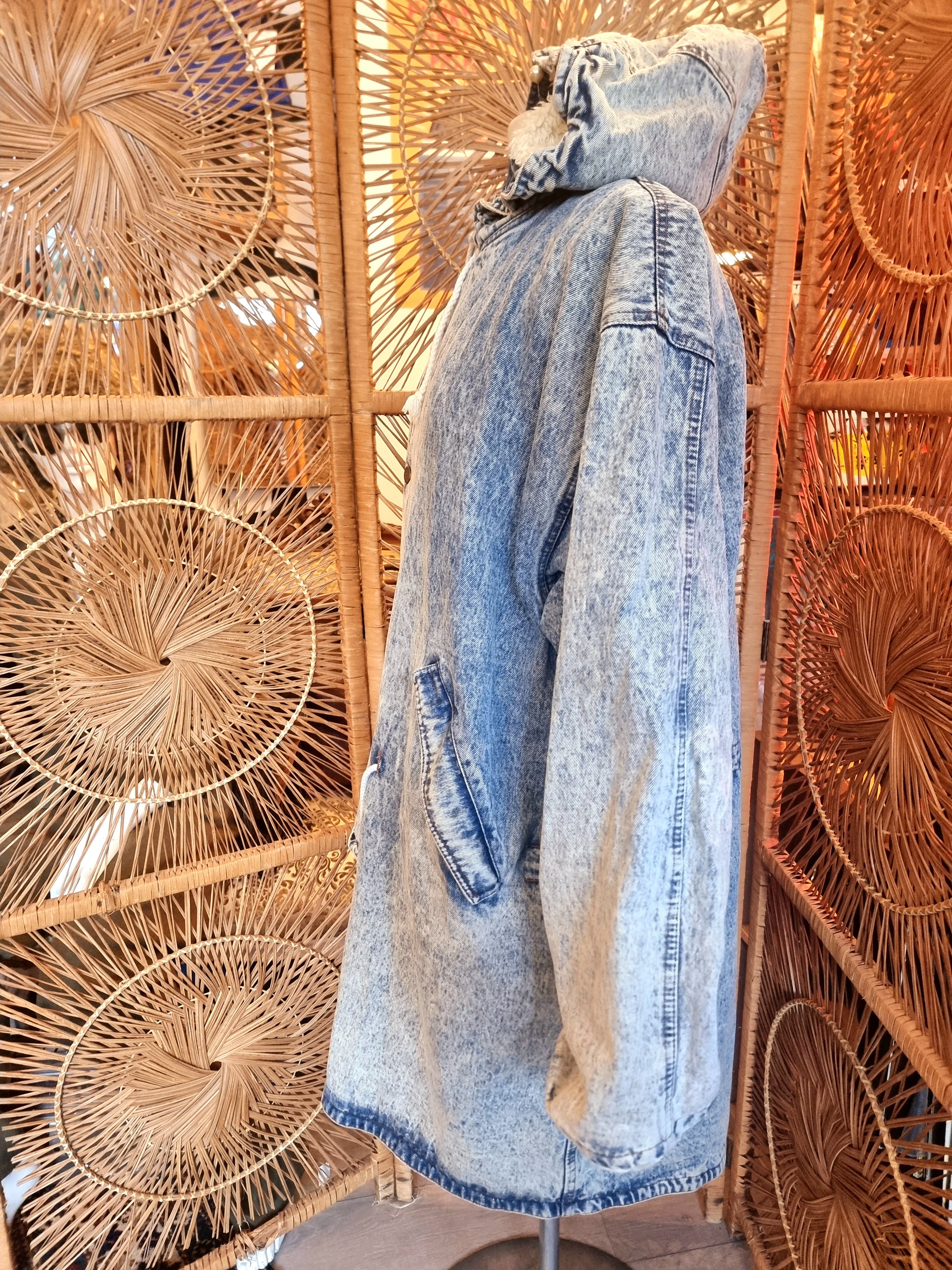 Denim coat