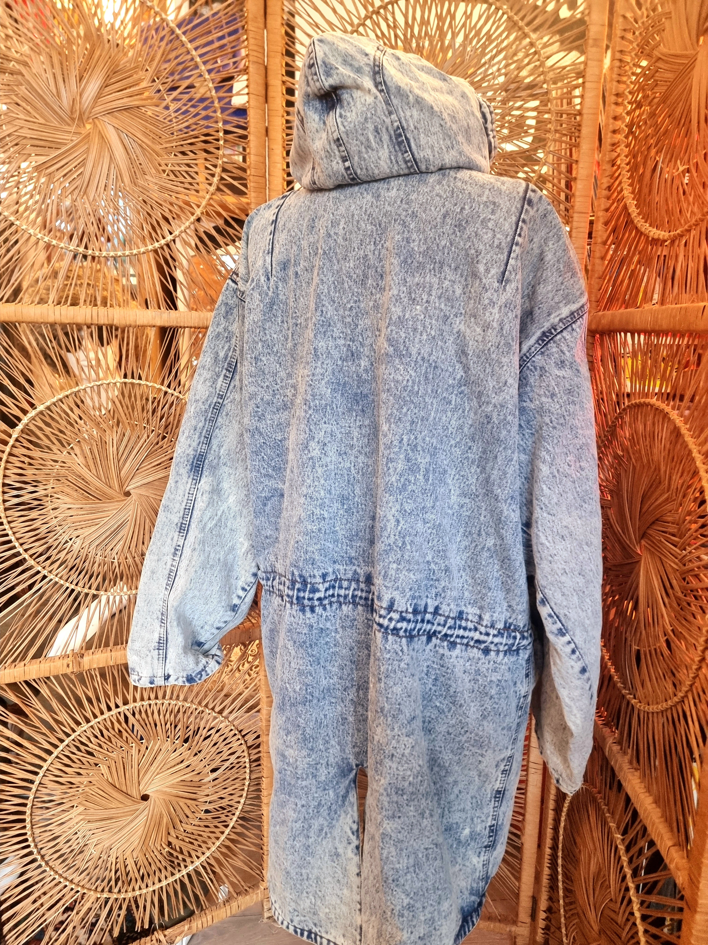 Denim coat