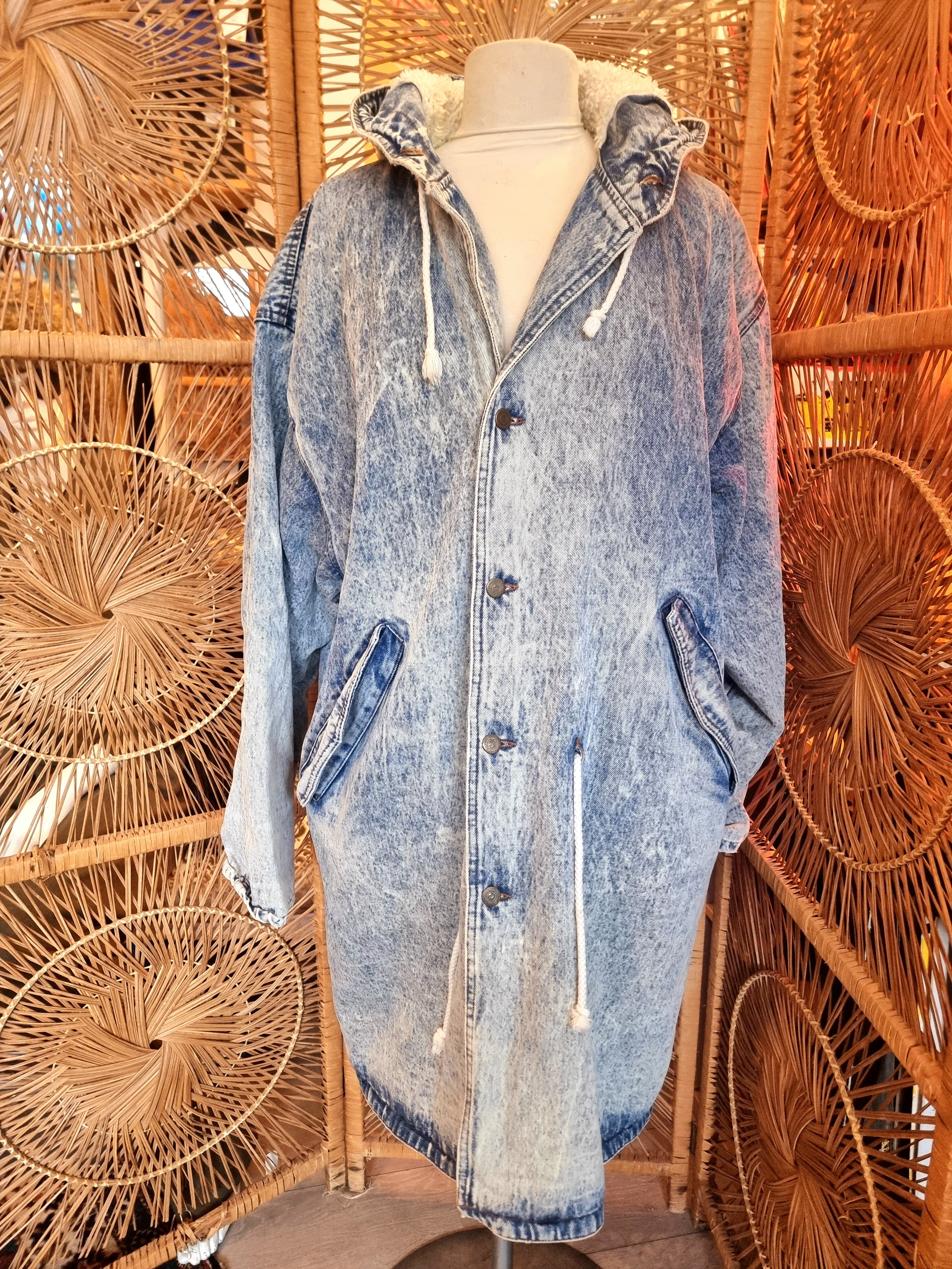 Denim coat