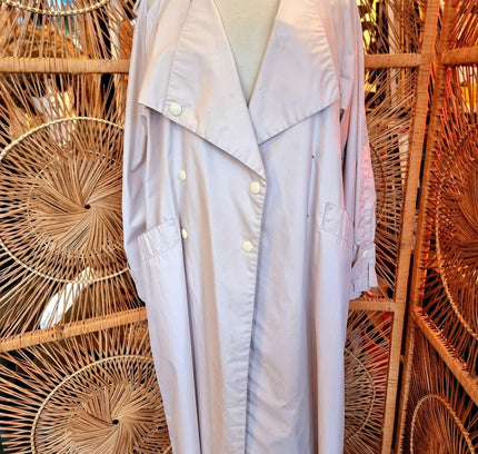 Vintage 80s Norbert Nel Paris TrenchCoat