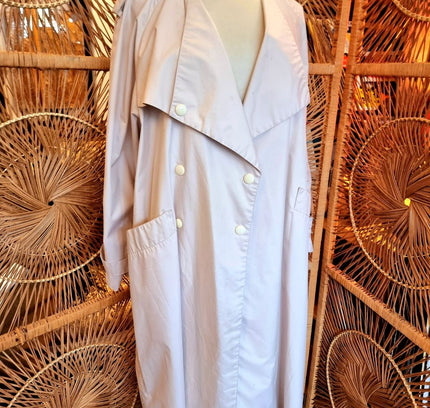 Vintage 80s Norbert Nel Paris TrenchCoat