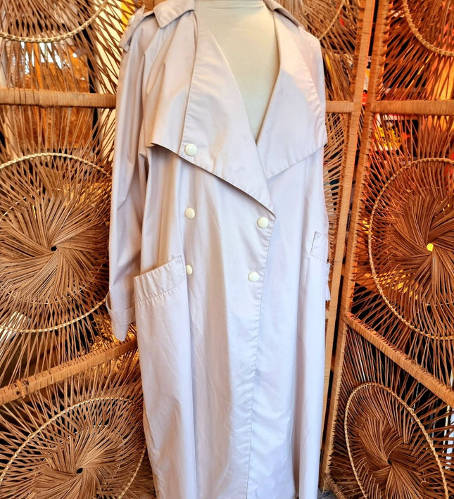 Vintage 80s Norbert Nel Paris TrenchCoat