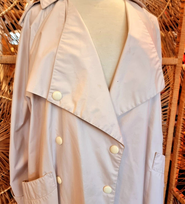 Vintage 80s Norbert Nel Paris TrenchCoat
