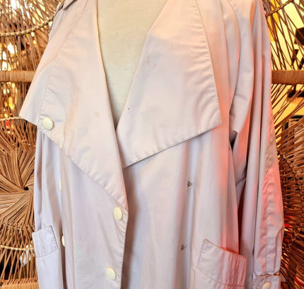 Vintage 80s Norbert Nel Paris TrenchCoat