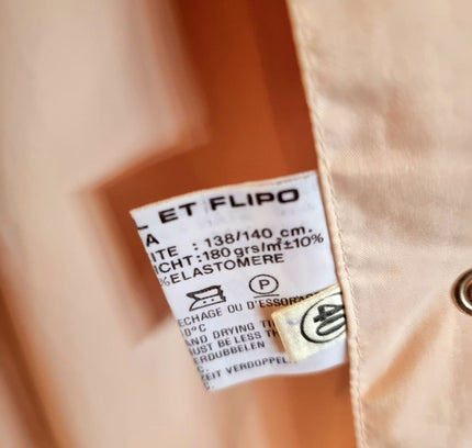 Vintage 80s Norbert Nel Paris TrenchCoat