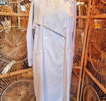Vintage 80s Norbert Nel Paris TrenchCoat