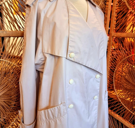 Vintage 80s Norbert Nel Paris TrenchCoat
