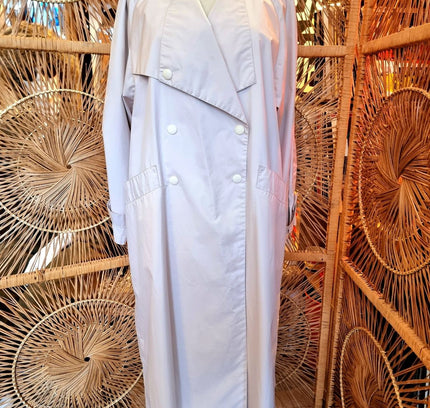 Vintage 80s Norbert Nel Paris TrenchCoat