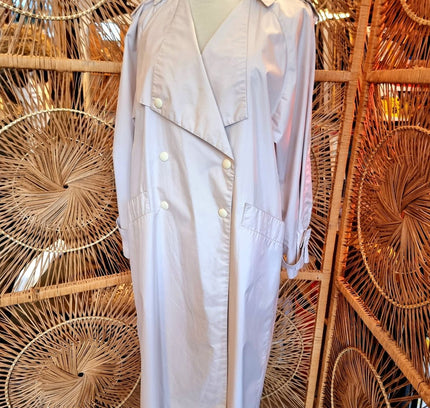 Vintage 80s Norbert Nel Paris TrenchCoat