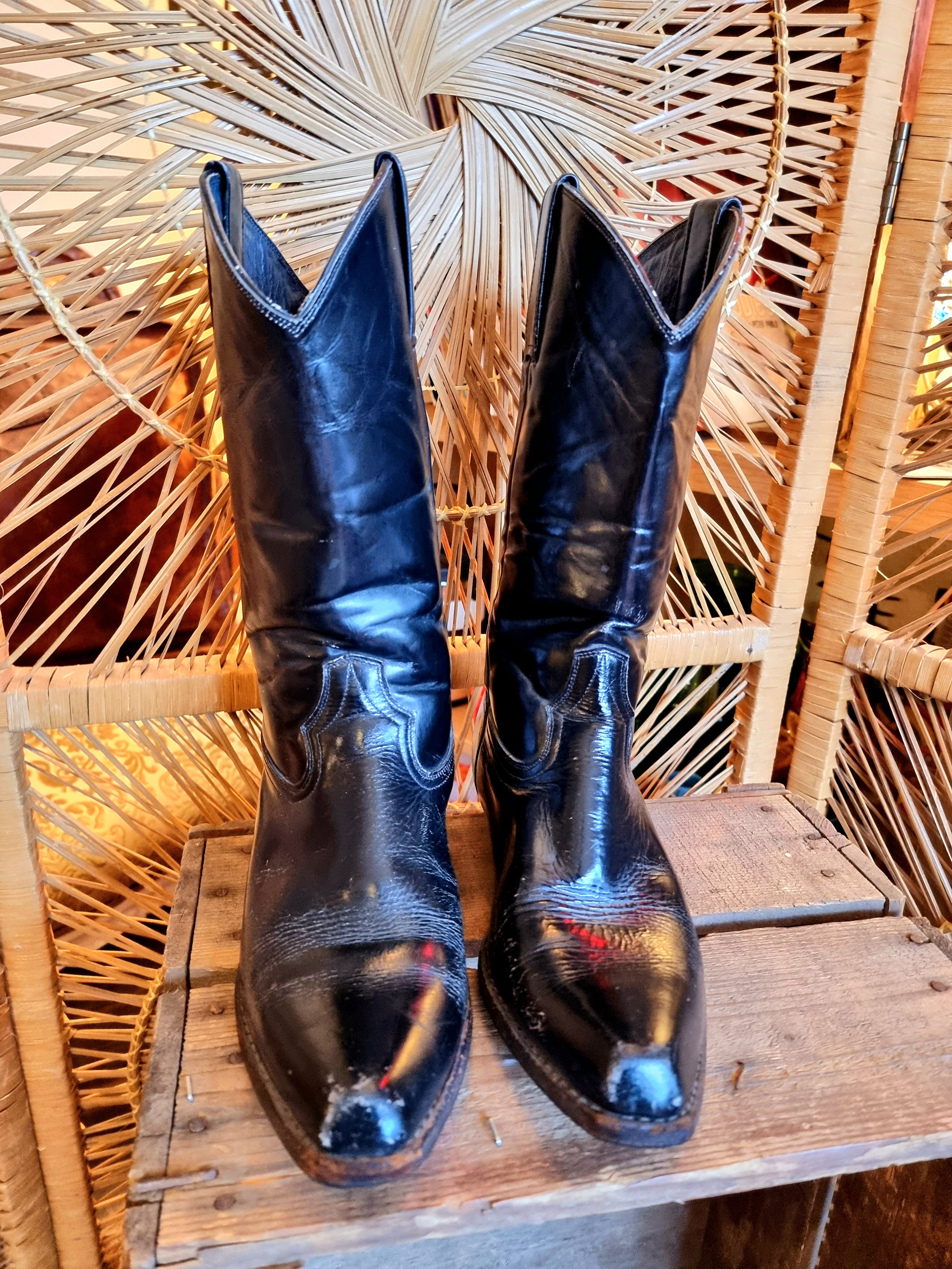 Vintage 80's Cowboy Boots