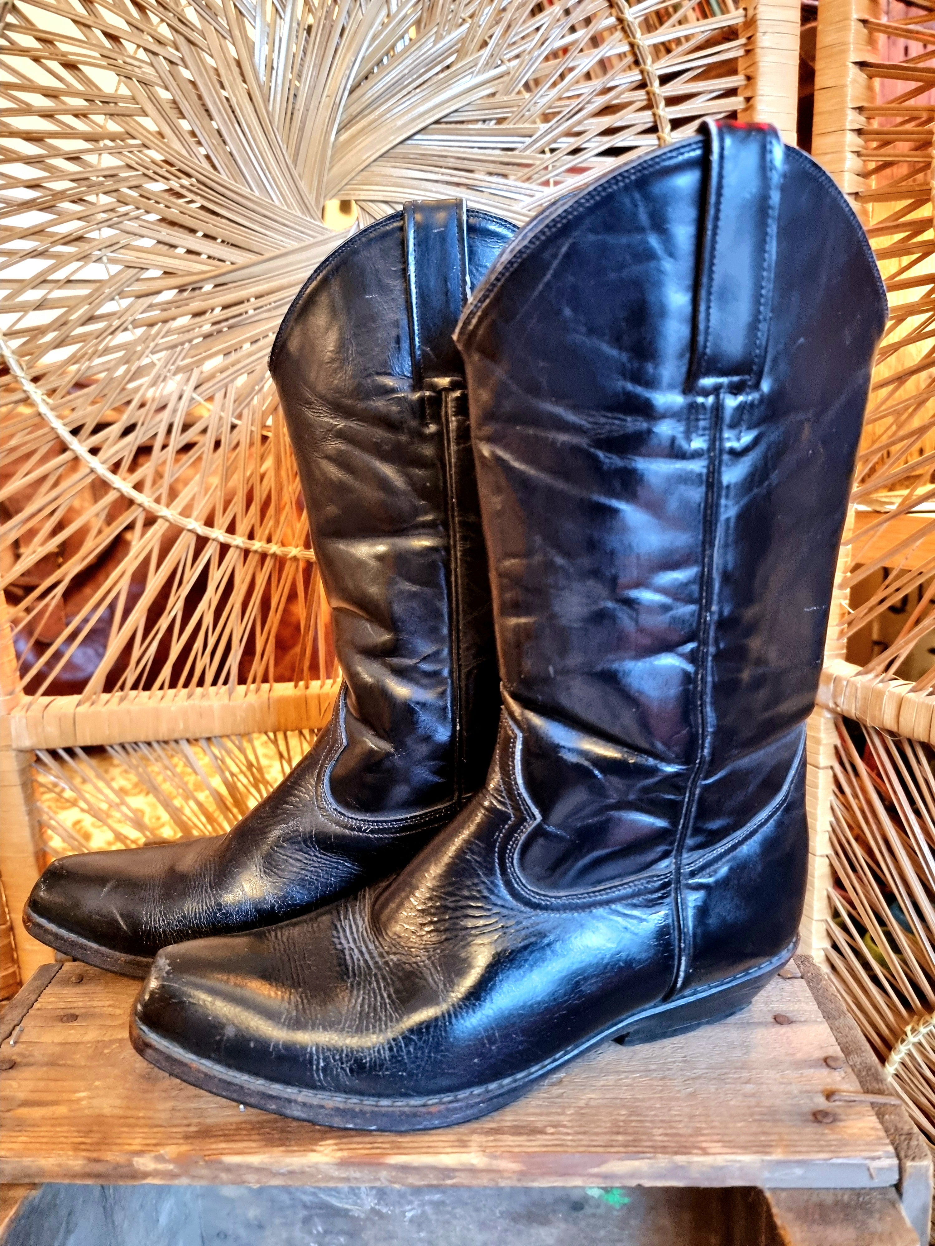 Vintage 80's Cowboy Boots