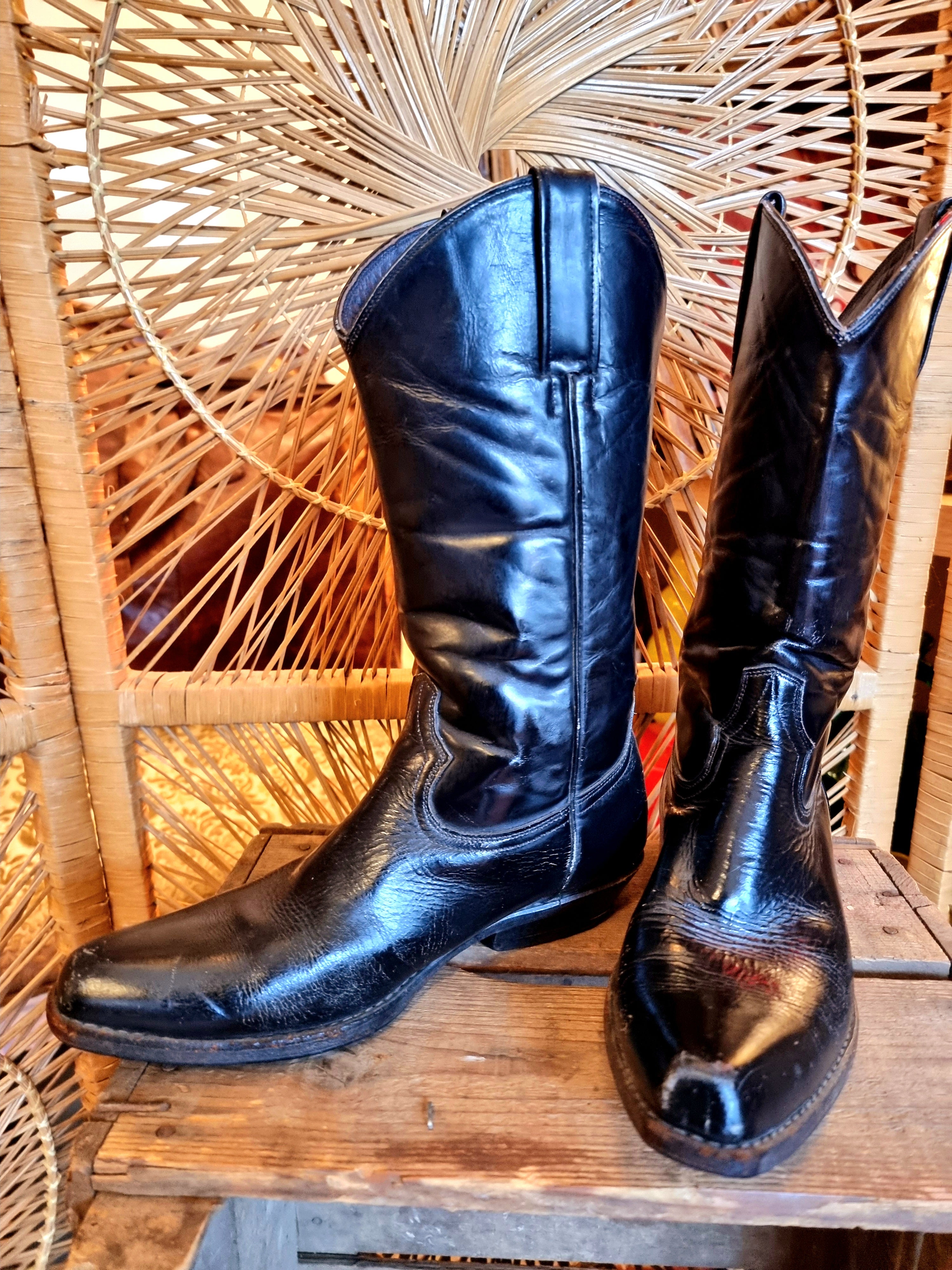 Vintage 80's Cowboy Boots