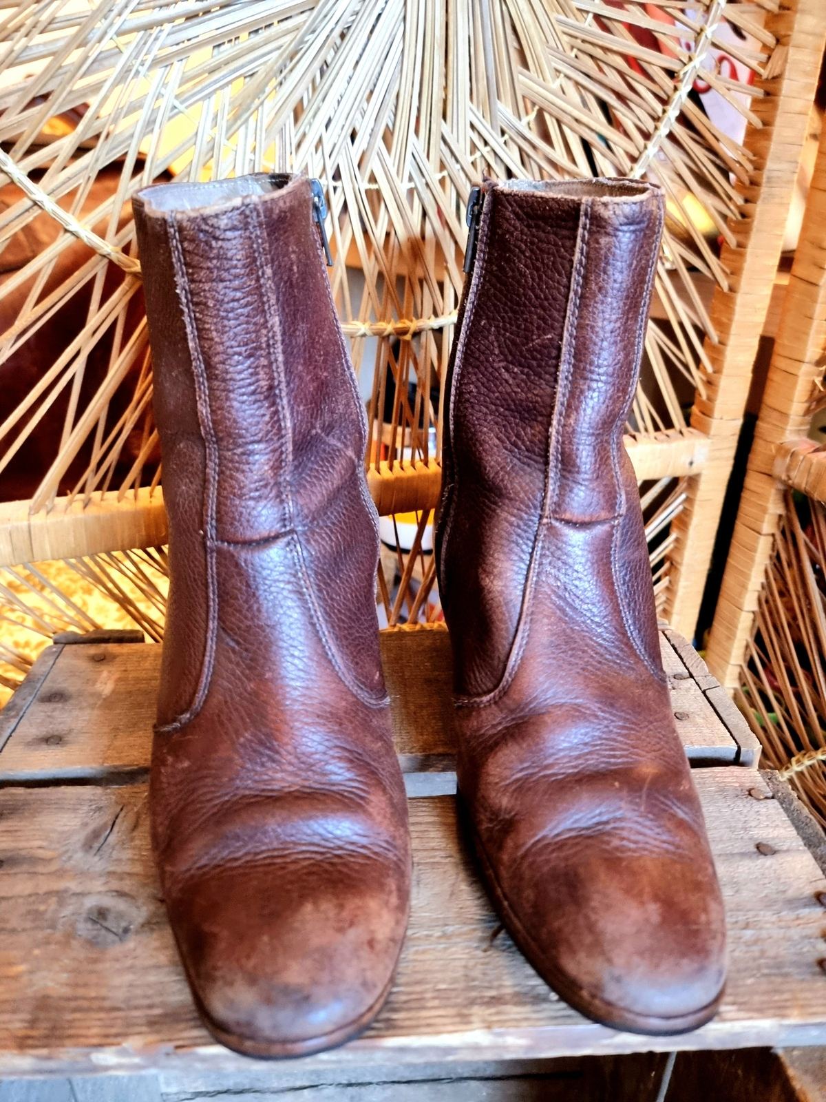 Vintage 50's / 60's Work Ankle Boots