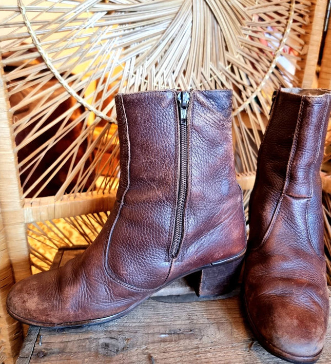 Vintage 50's / 60's Work Ankle Boots