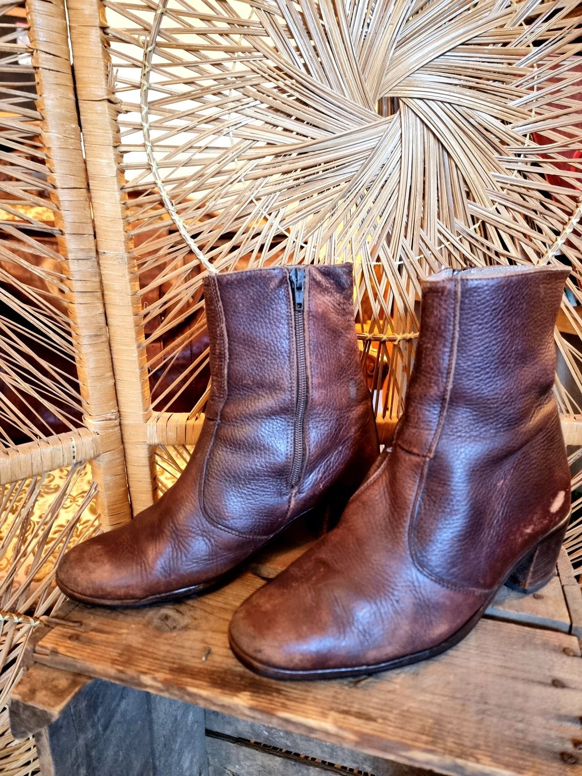 Vintage 50's / 60's Work Ankle Boots