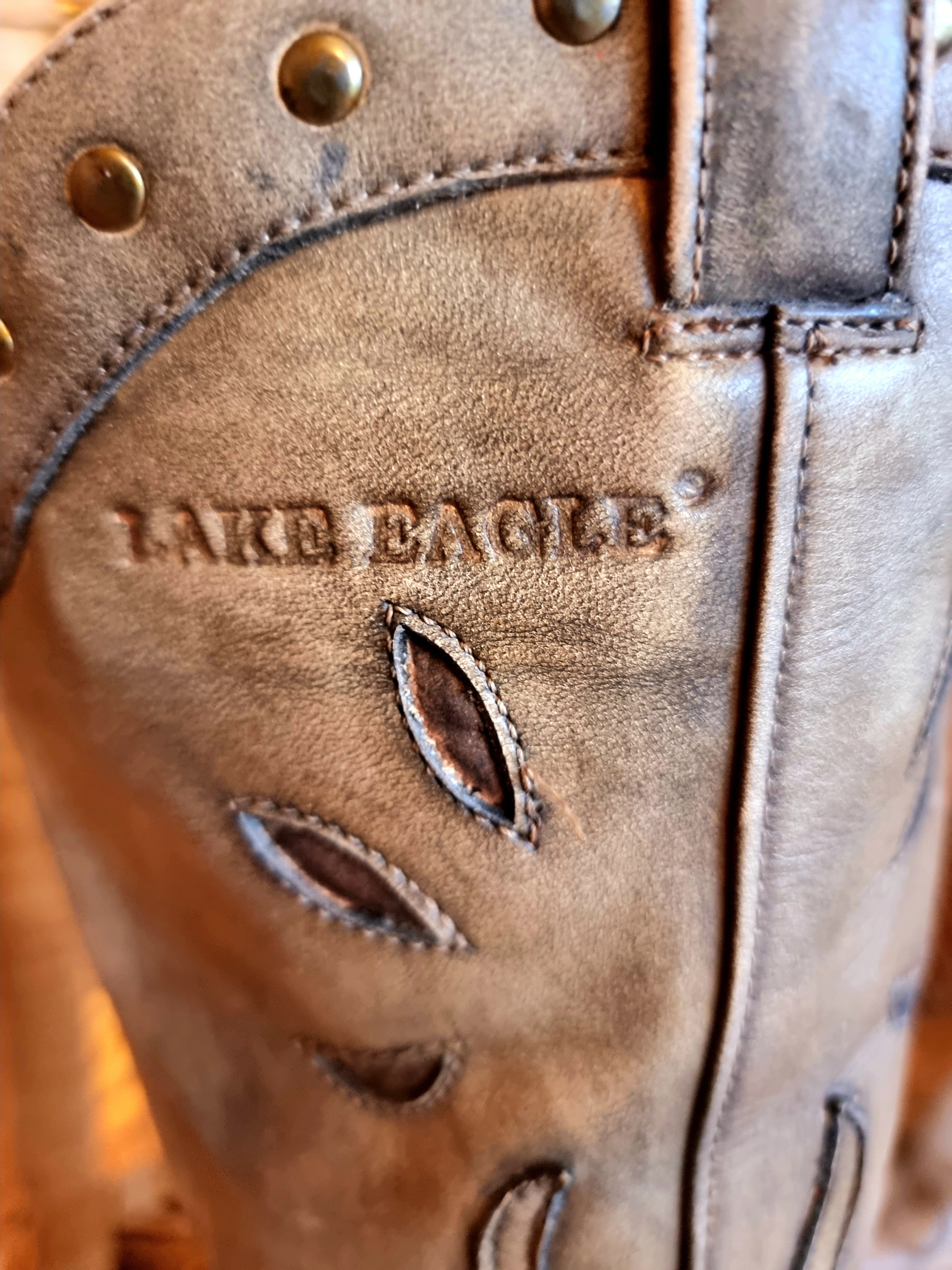 Vintage Lake Eagle Cowboy Boots