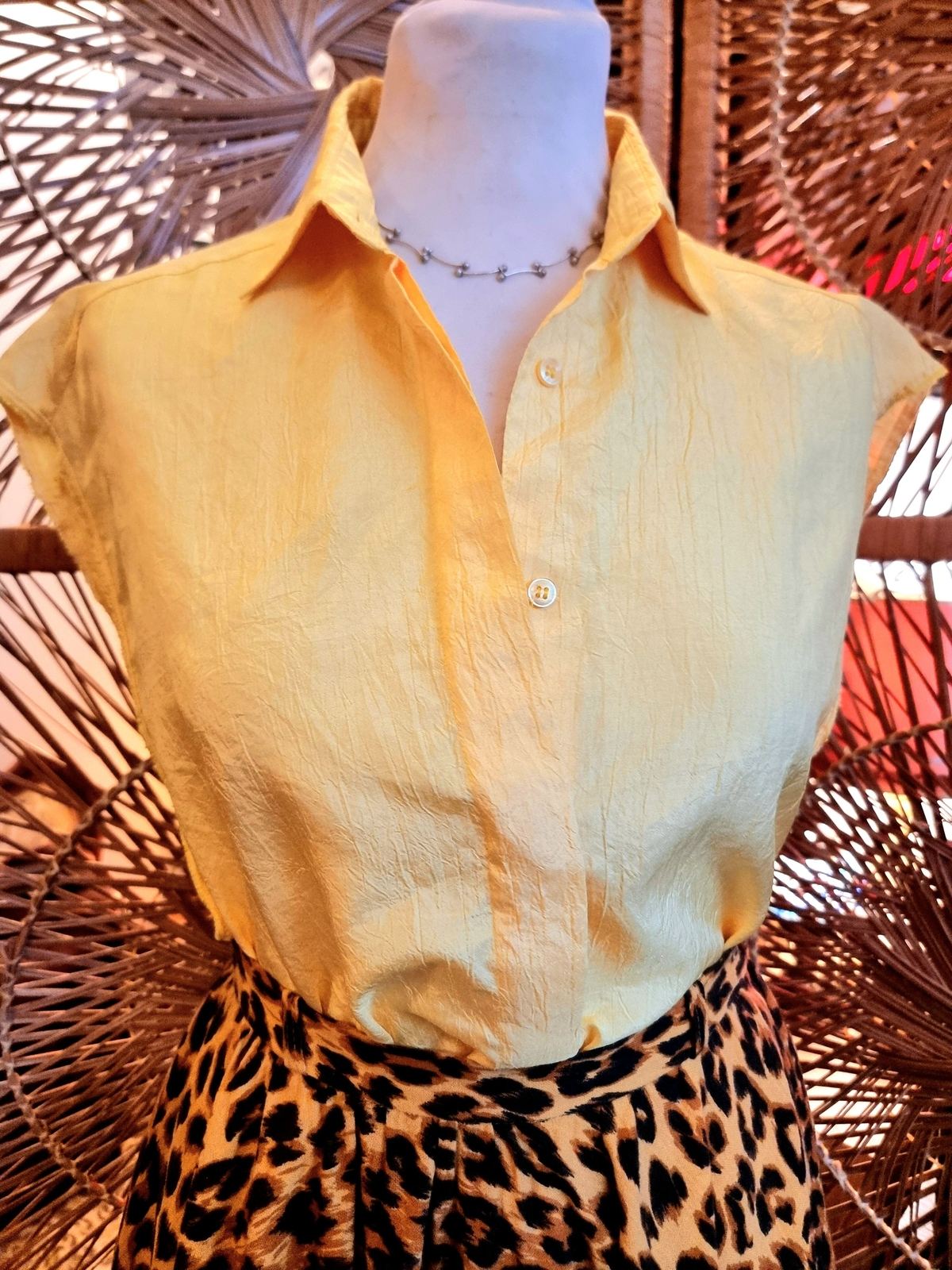 Vintage 80's Fouplait Customised Shirt