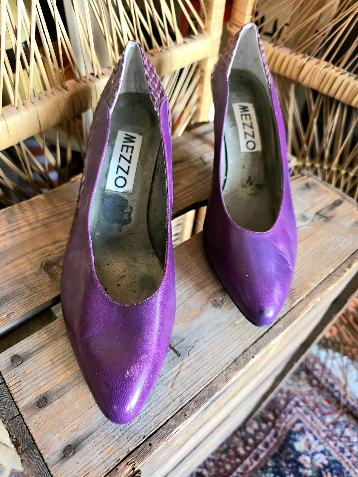 YV221 :Vintage 80´s Mezzo Shoes